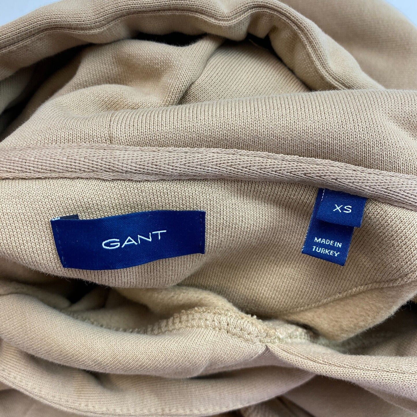 GANT Braun Icon G Essential Kapuzenpullover Pullover Größe XS