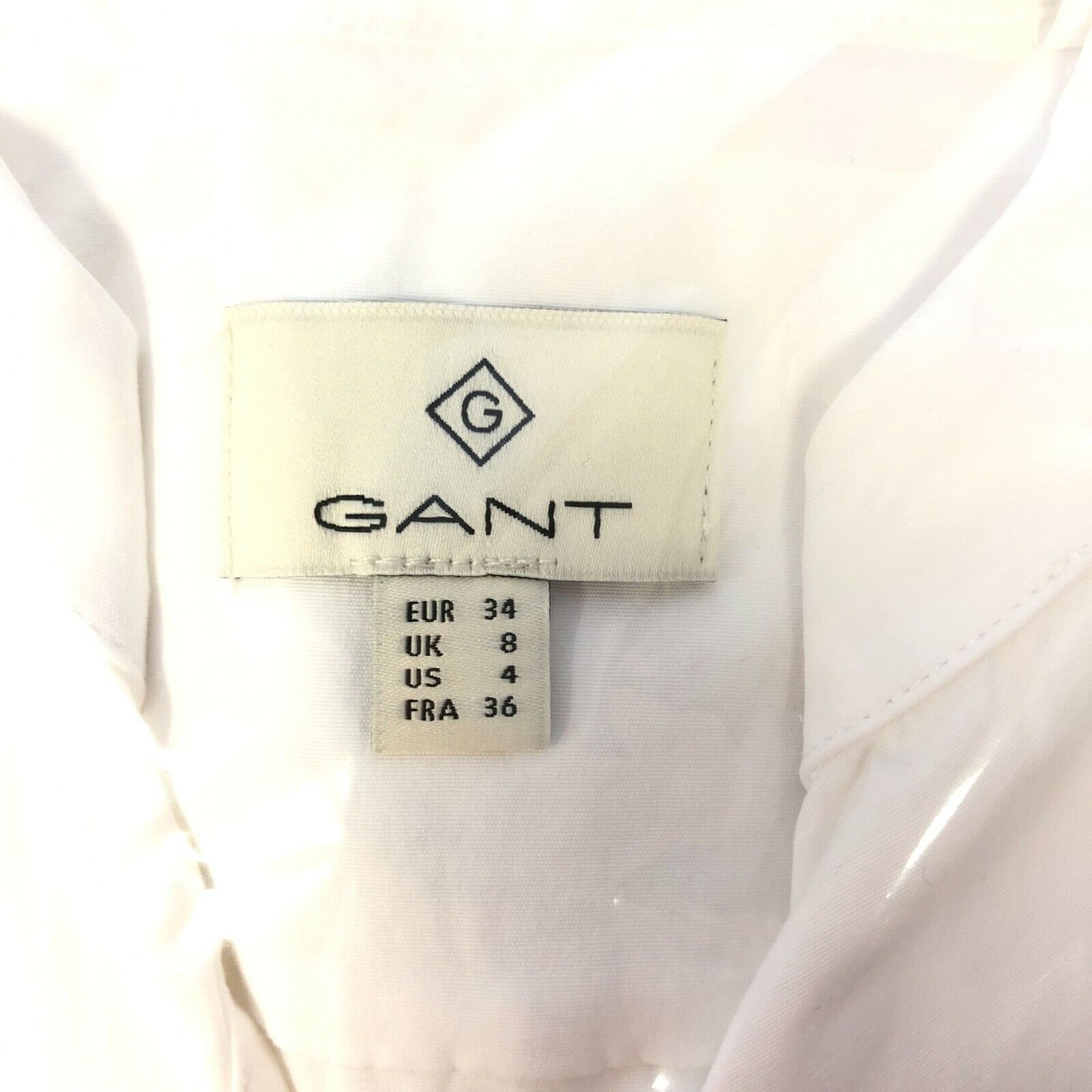 GANT White Ruffle Shirt Size EU 34 UK 8 US 4