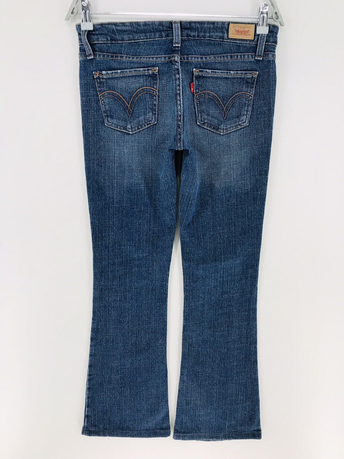 vintage Levi’s Femmes 518 Bleu Regular Bootcut Fit Jeans 3 M / W28 L32