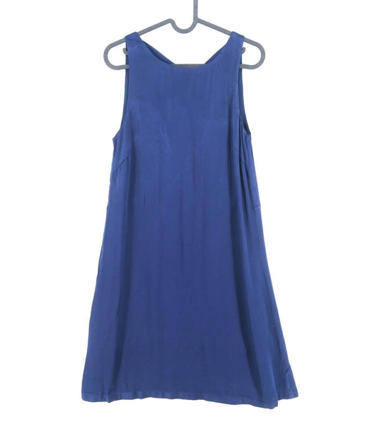 MINIMUM Blue Crew Neck Dress Size 36