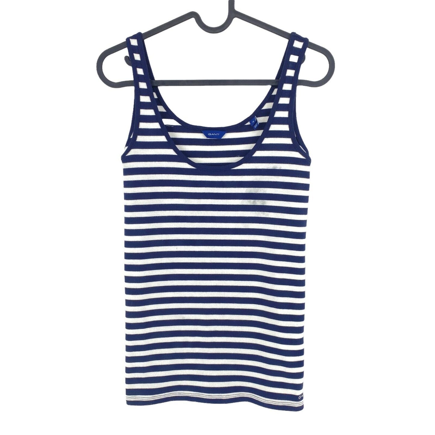 GANT Navy Blue Striped Tank Top Size M