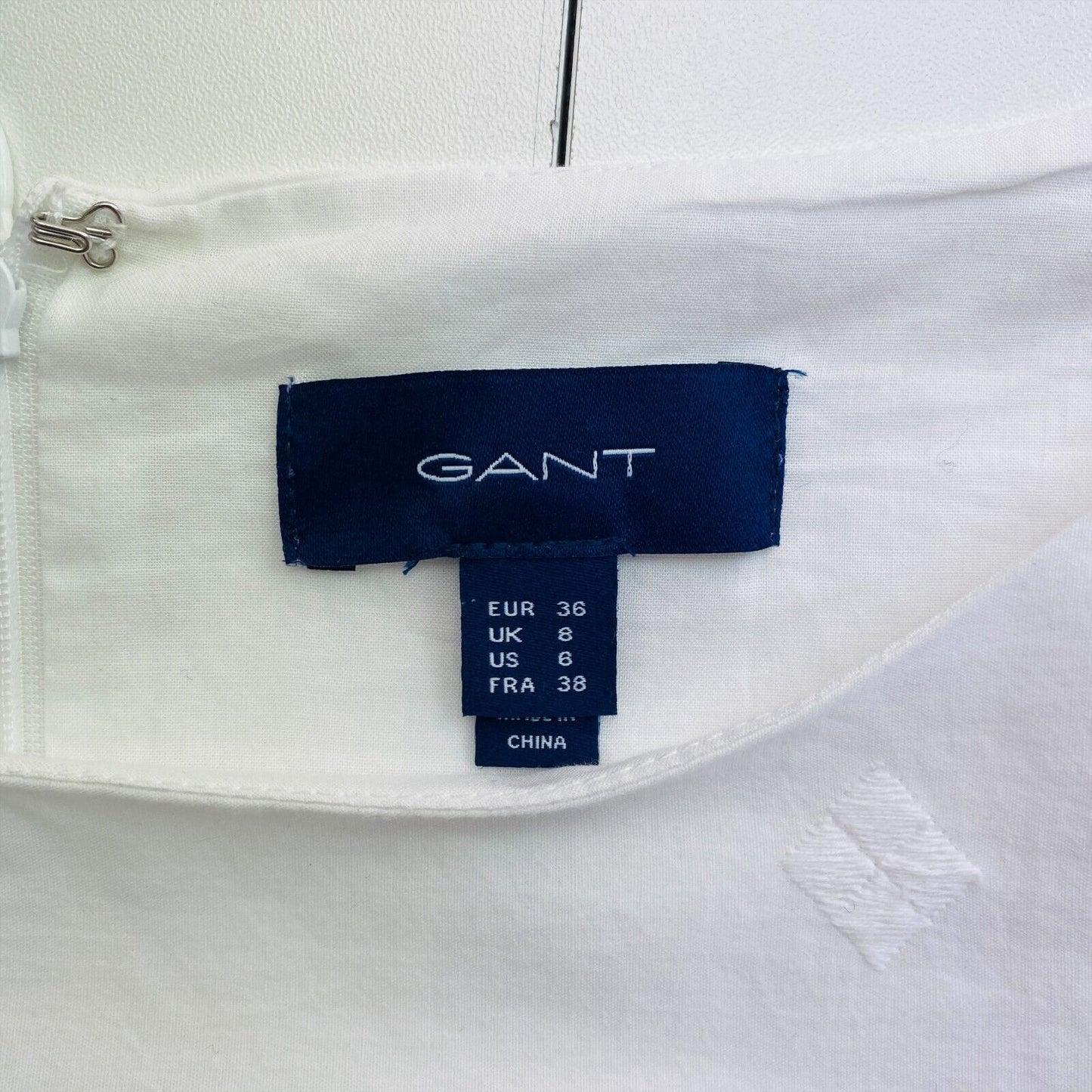 GANT White Broderie Anglaise Dress Size EU 36 UK 8 US 6