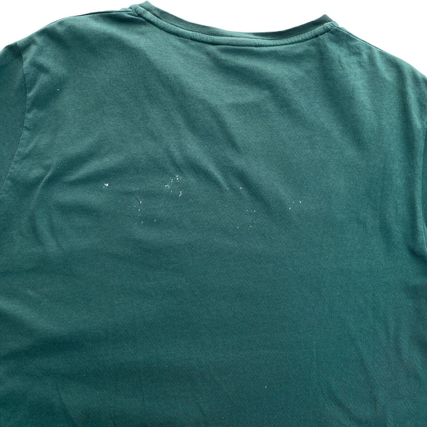 GANT T-shirt à col rond avec logo vert foncé taille M