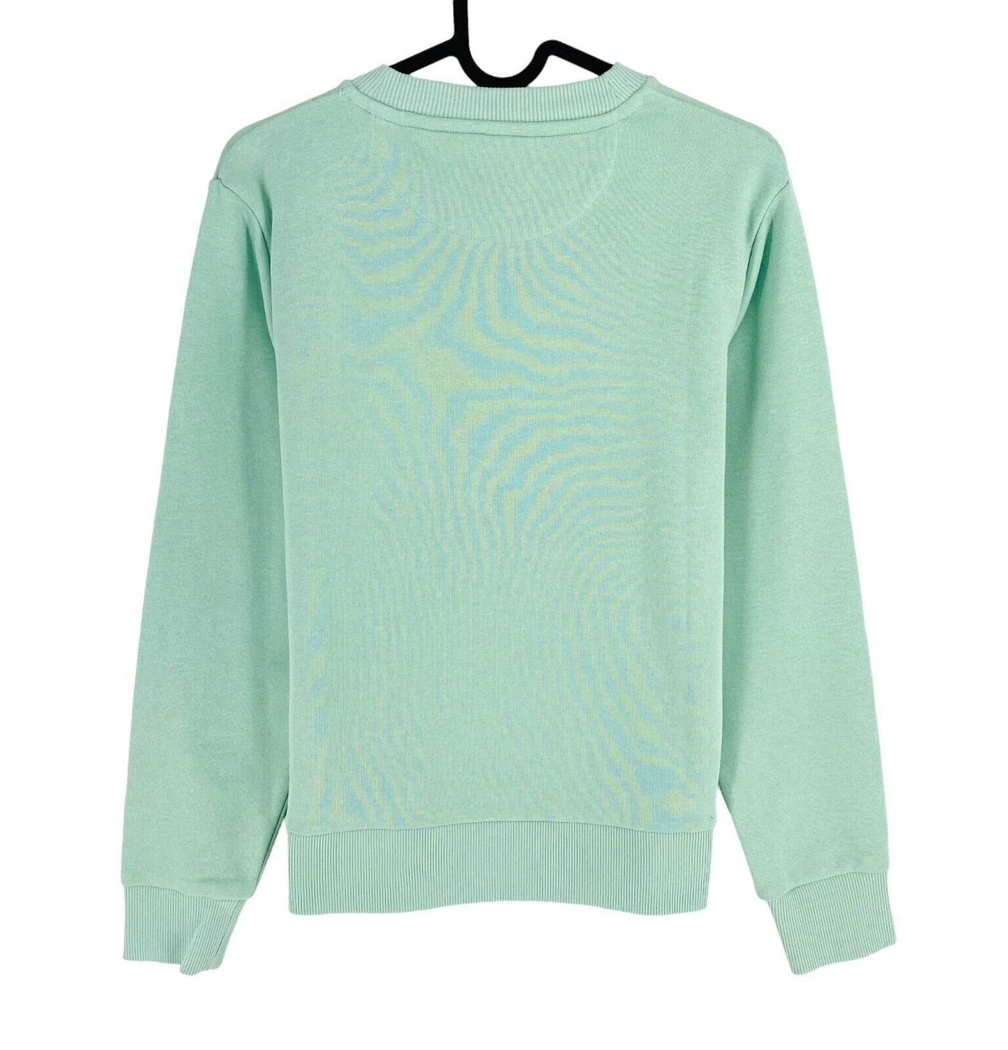 GANT Light Green Reg Tonal Archive Shield Crew Neck Jumper Sweater Size S