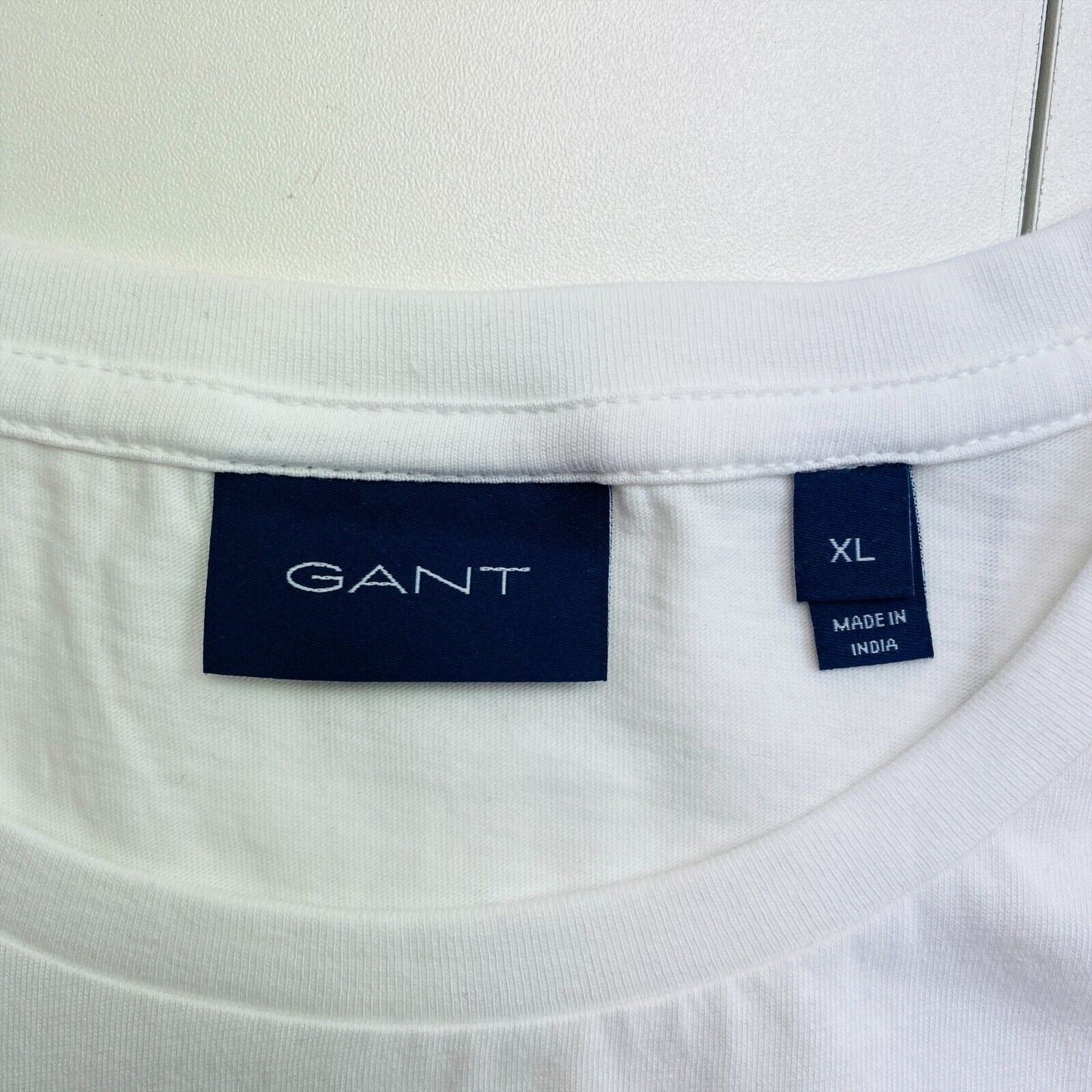 GANT White Original Crew Neck T Shirt Size XL