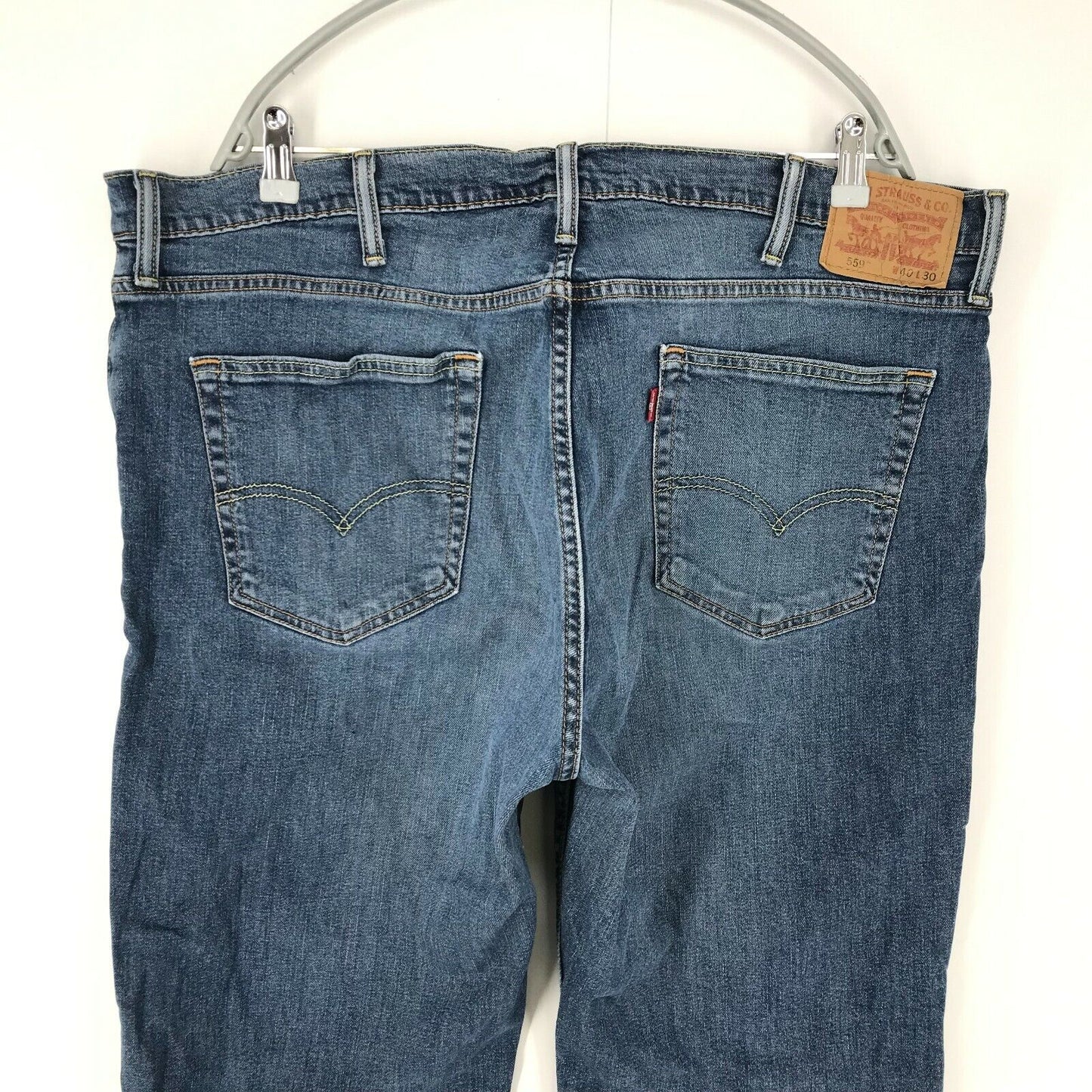 Levi's 559 Blue Relaxed Straight Fit Jeans W40 L30