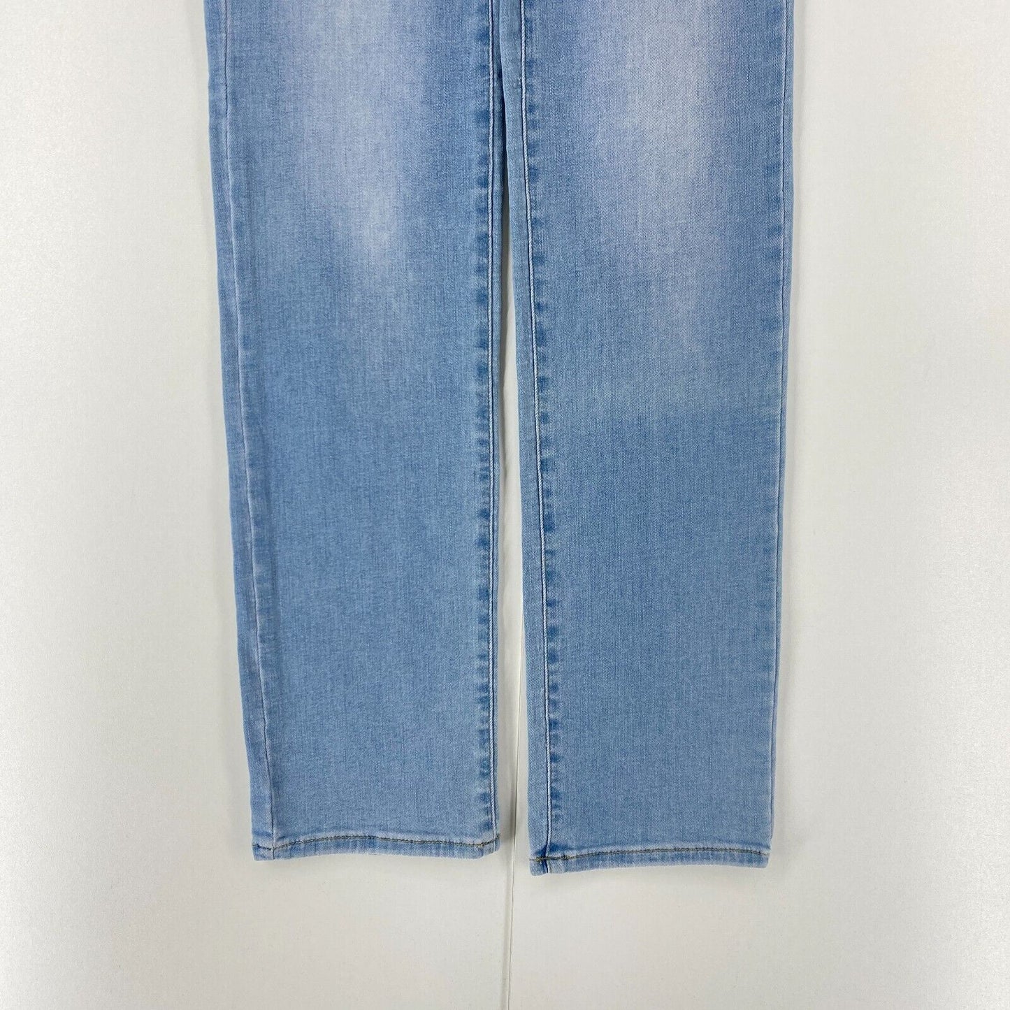 VERO MODA DAF Damen Jeans, Blau, mittlere Leibhöhe, normale Passform, gerade Passform, Größe W28 L34