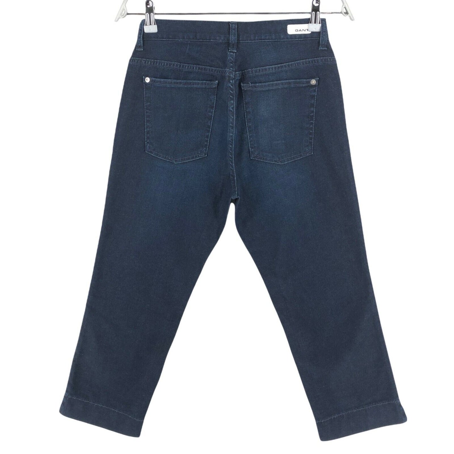 GANT Marineblaue verkürzte Capri-Jeans, Größe W28