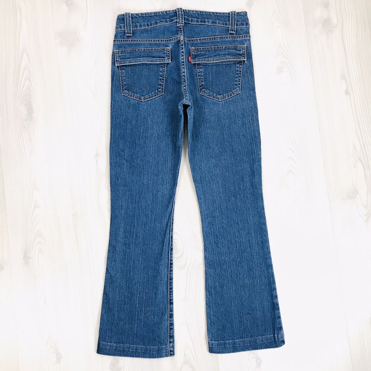 Vintage Levi's Women Blue Stretch Bootcut Fit Jeans Size 8 M / W30 L32