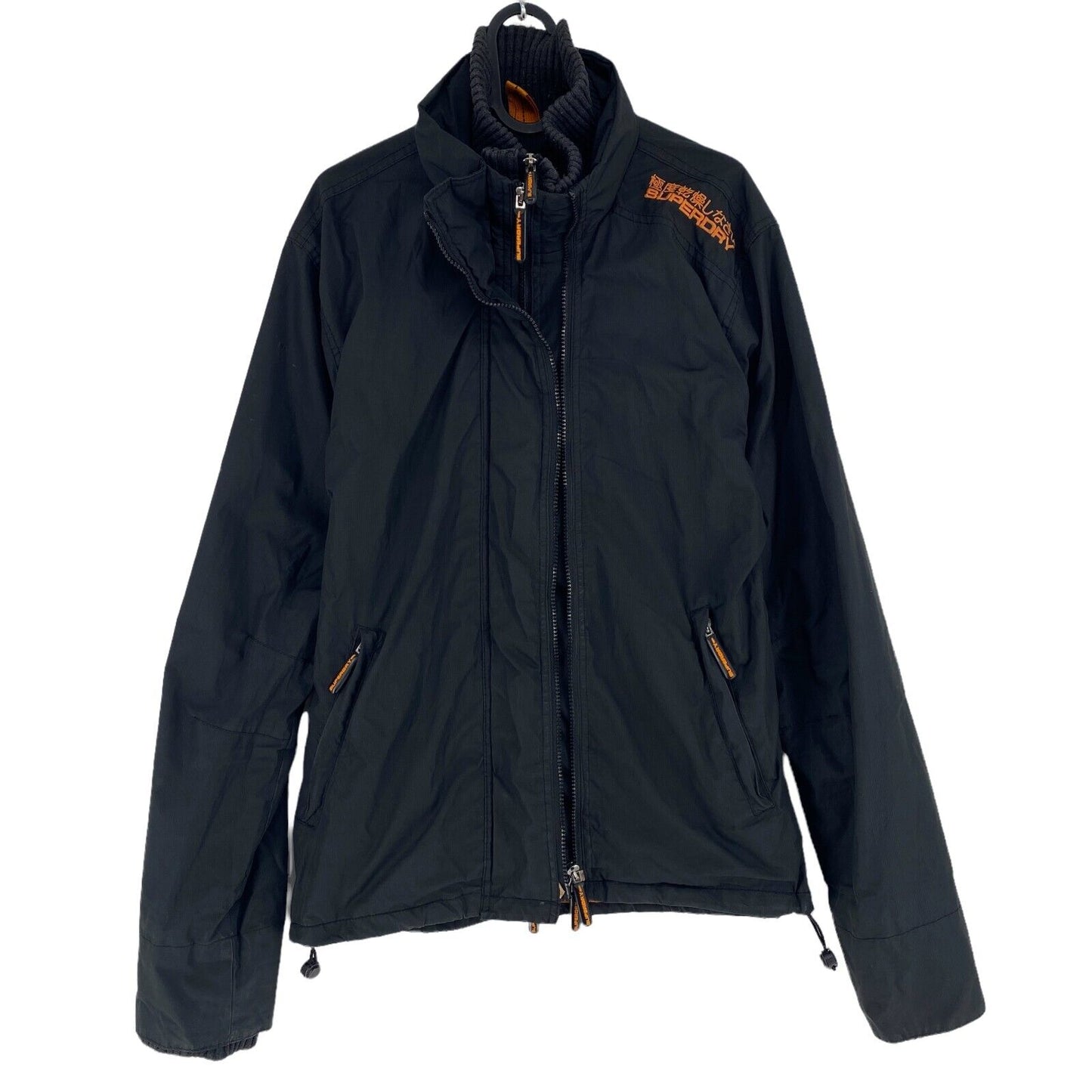 SUPERDRY Double Blacklabel Schwarze Jacke Größe S