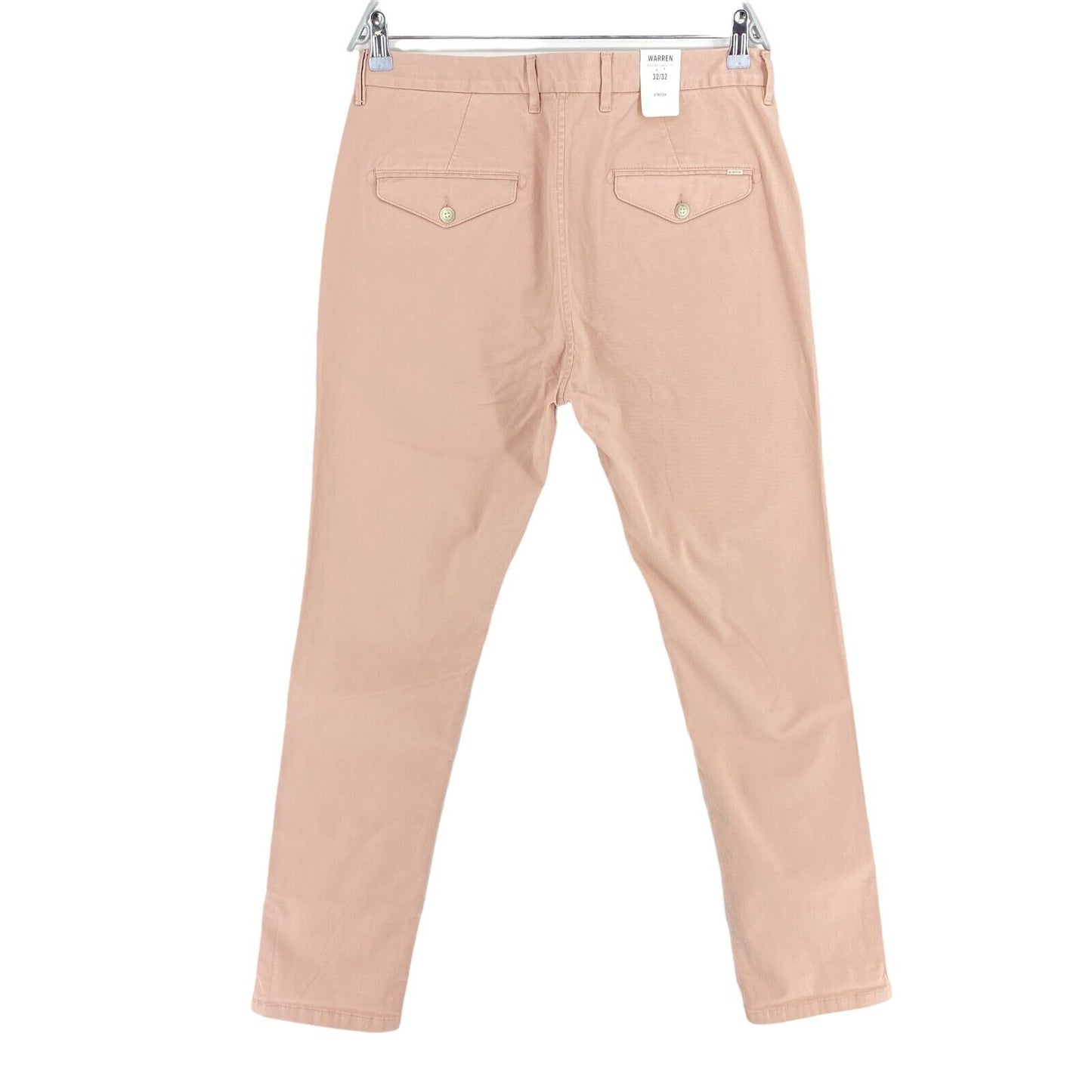 Scotch &amp; Soda Chinohose, Regular Straight Fit, Rosa, Größe W32 L32