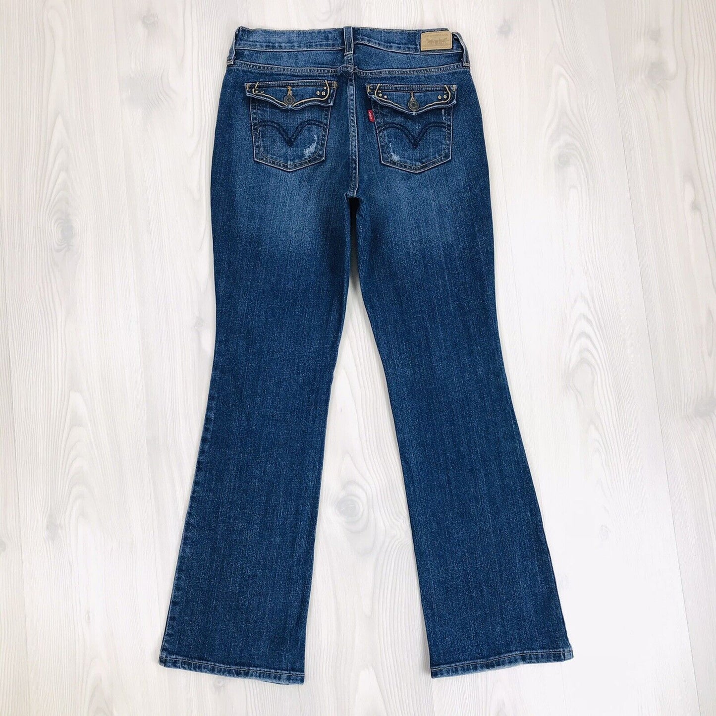 Vintage Levi's 515 Women Blue Regular Bootcut Fit Jeans Size 4 S/C / W28 L32