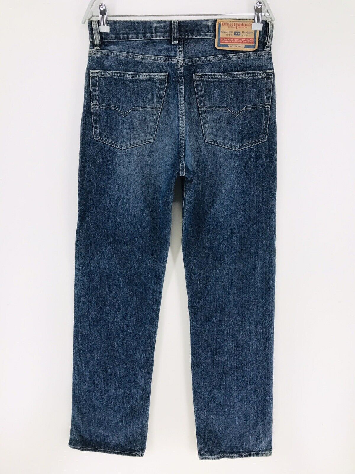 Diesel KRATT Blue Relaxed Straight Fit Jeans W30 L34 Made In Italy