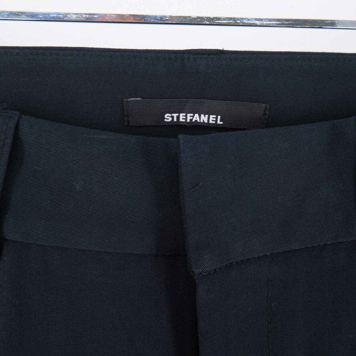 STEFANEL Marineblaue Anzughose, Hose, Größe EU 34, UK 6, US 4