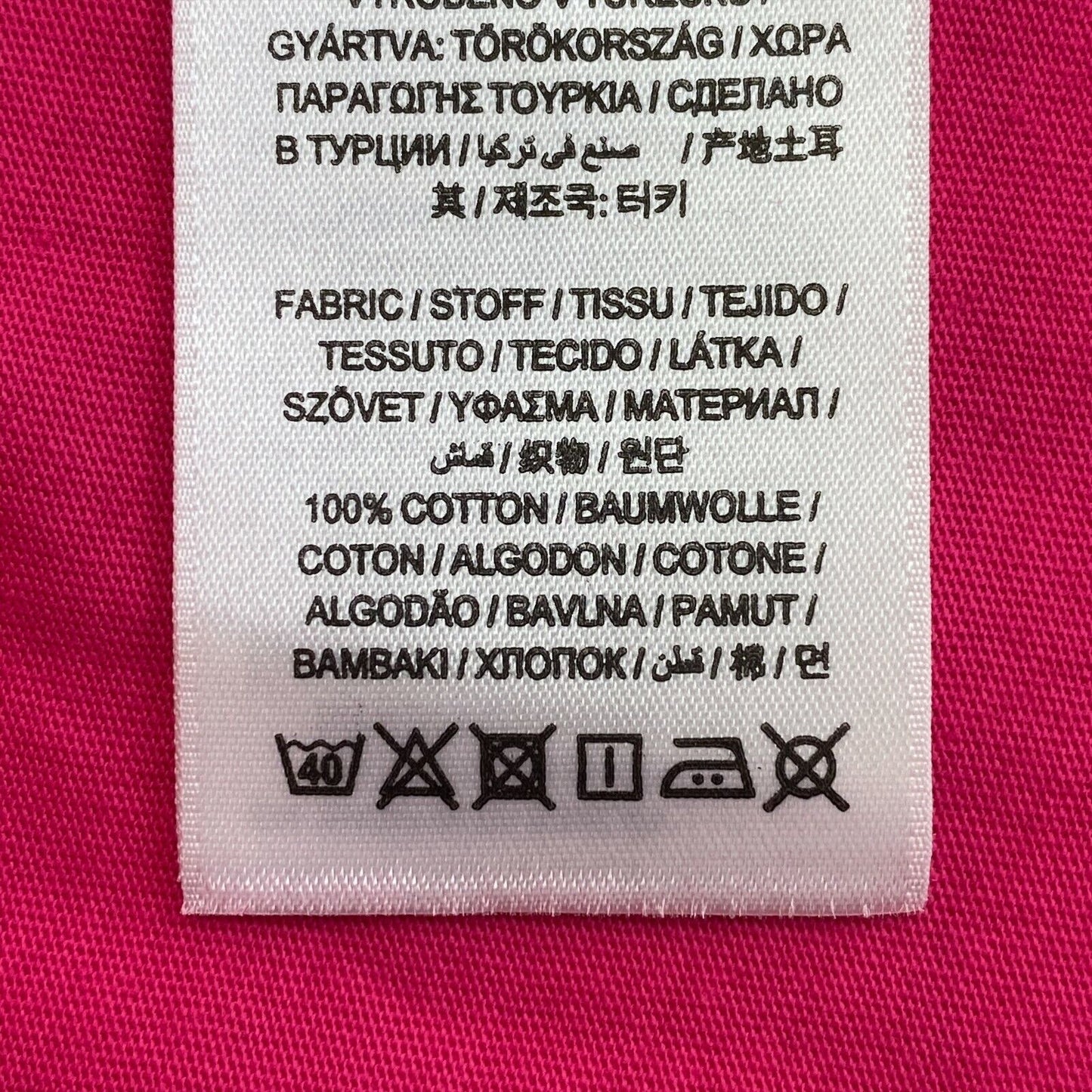 GANT T-Shirt mit Rundhalsausschnitt und Logo, Rosa, Größe XS