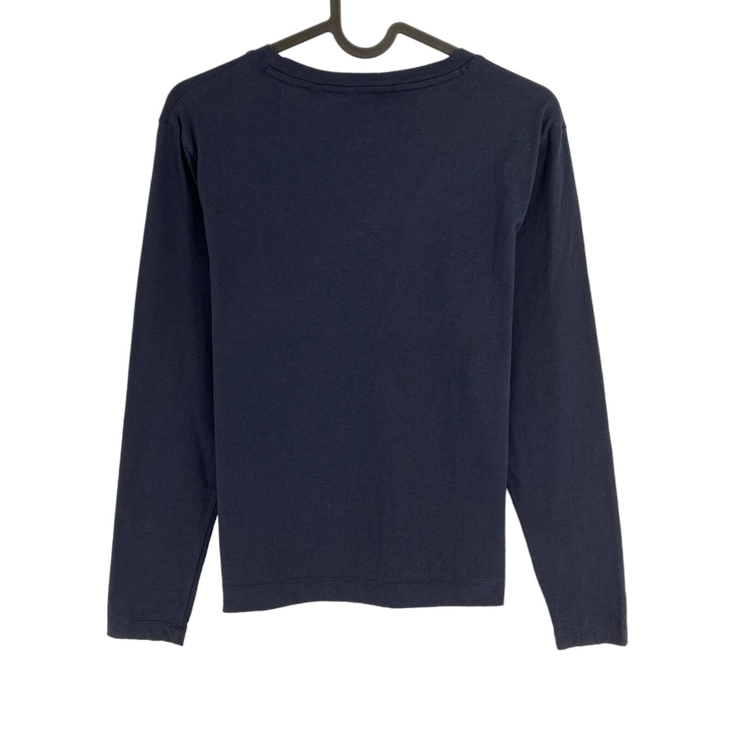 GANT Navy Blue Original Long Sleeves Crew Neck T Shirt Size M