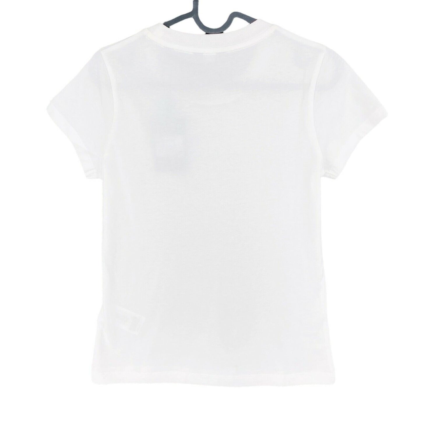 GANT White The Fall Logo Crew Neck T Shirt Size XS