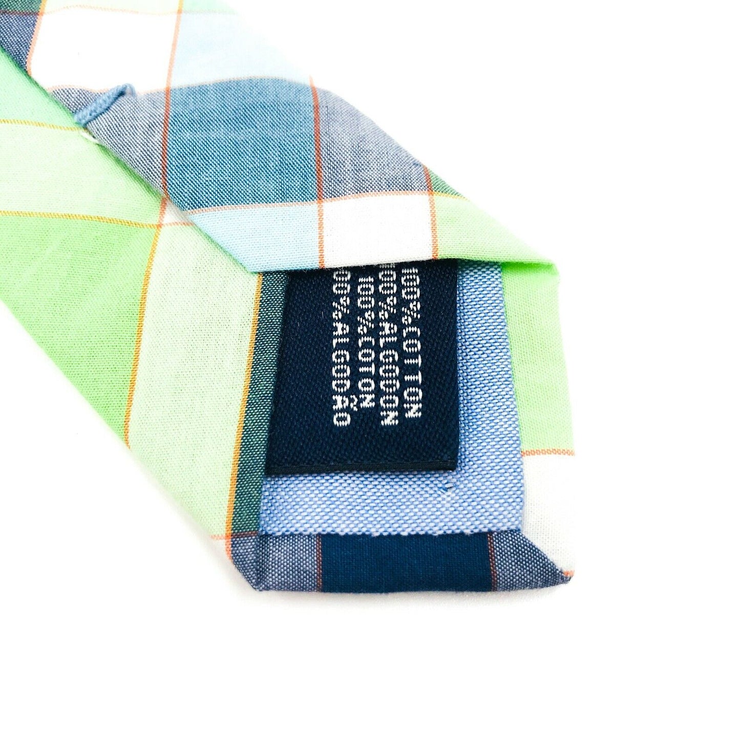 GANT Green Colourful 100% Cotton Tie Made In Italy