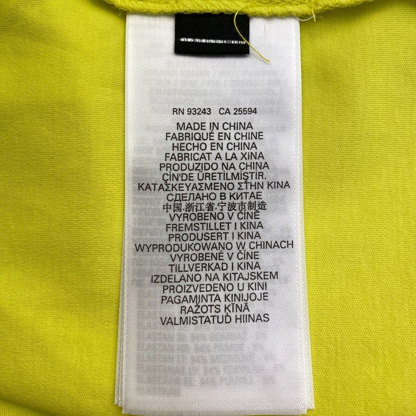 DIESEL Men Bright Yellow T-JUST-DOVAL-PJ Crew Neck T Shirt Size M