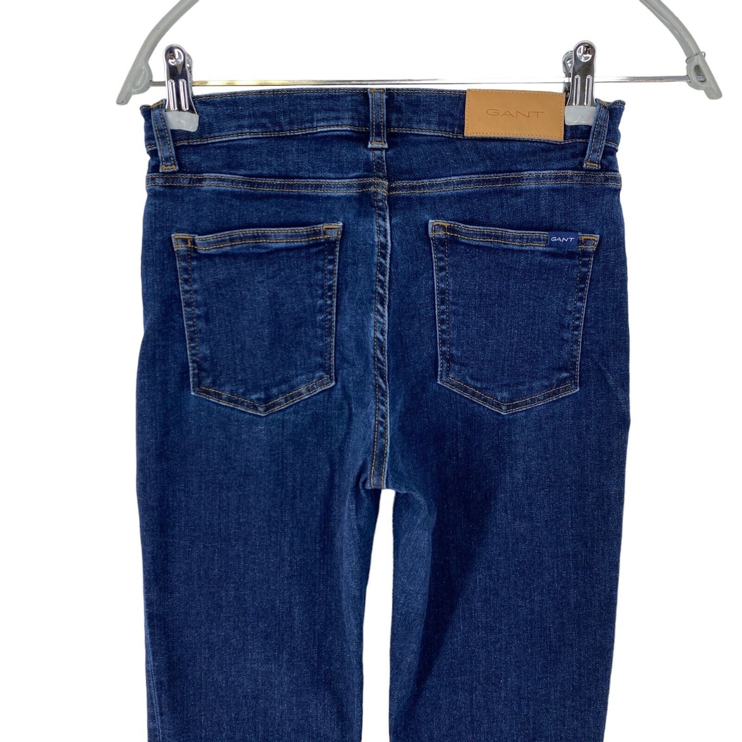 GANT NELLA Damen Jeans in Skinny-Fit, Blau, Größe XS, W25, L30