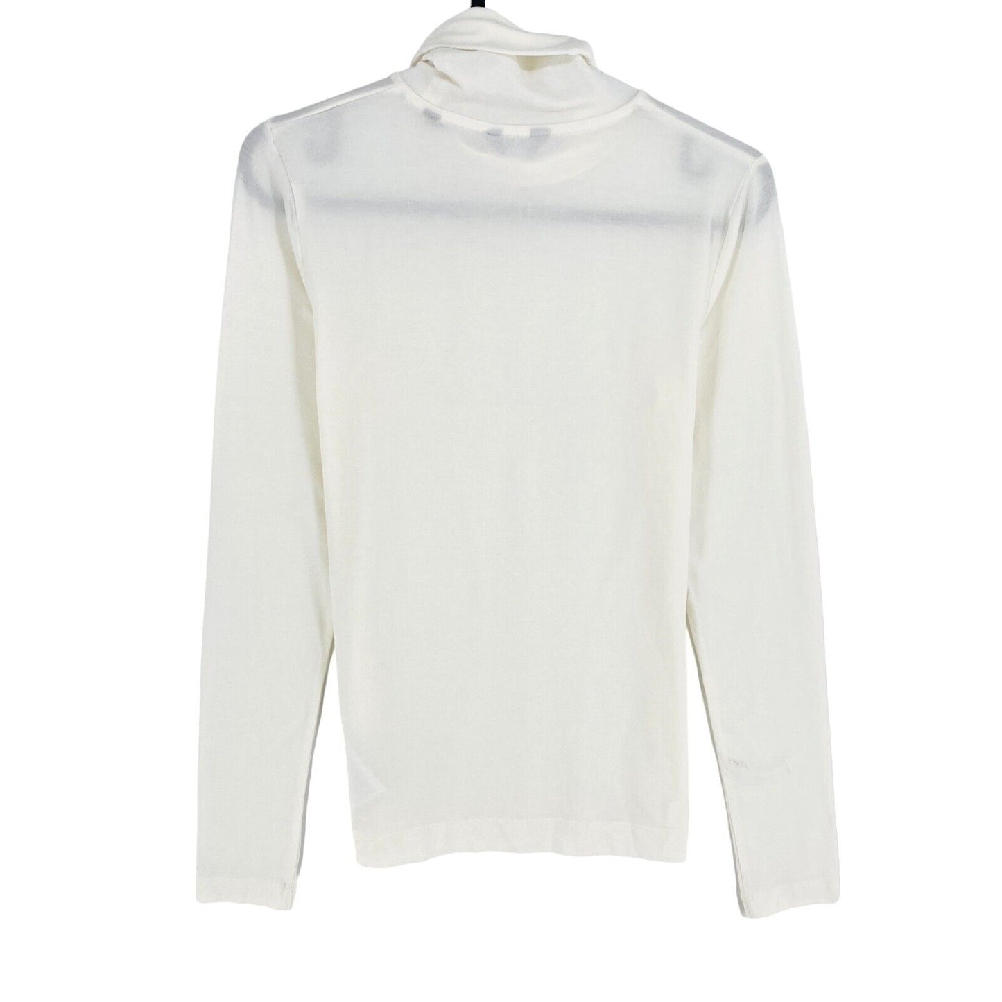 GANT White Jersey Turtle Neck Long Sleeves T Shirt Size XS