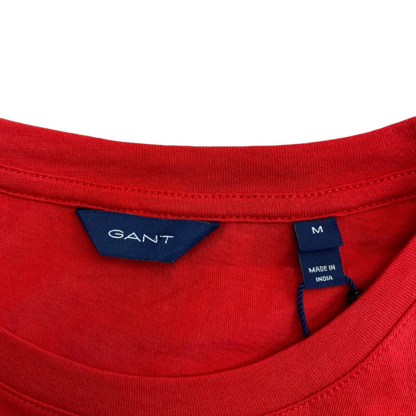 GANT Red The Original Crew Neck SS T-Shirt Top Size M