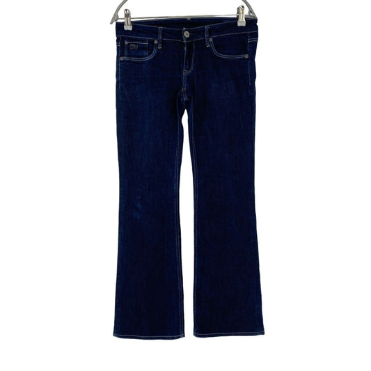 G-STAR 3301 Damen Dunkelblaue Bootcut-Jeans in normaler Passform, W29 L32