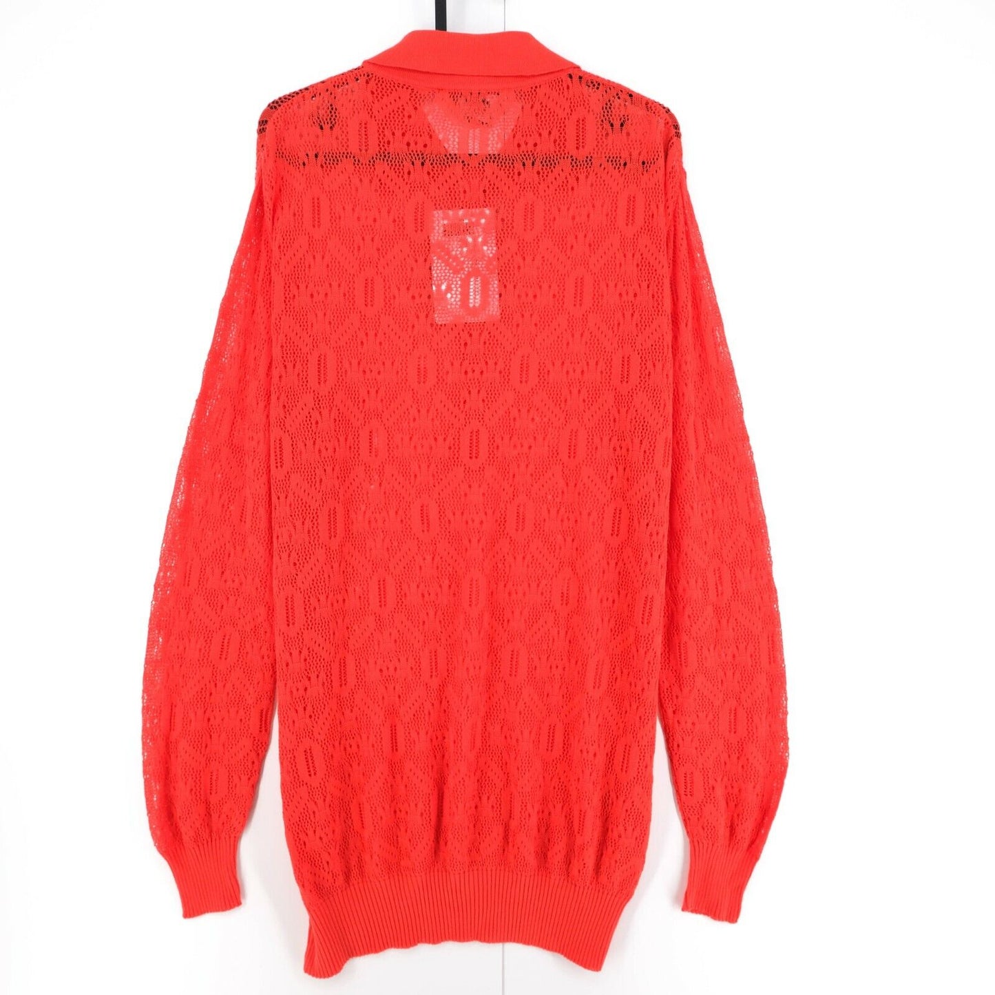 Persona Red Polo Neck Pullover Jumper Sweater Pullover Size M