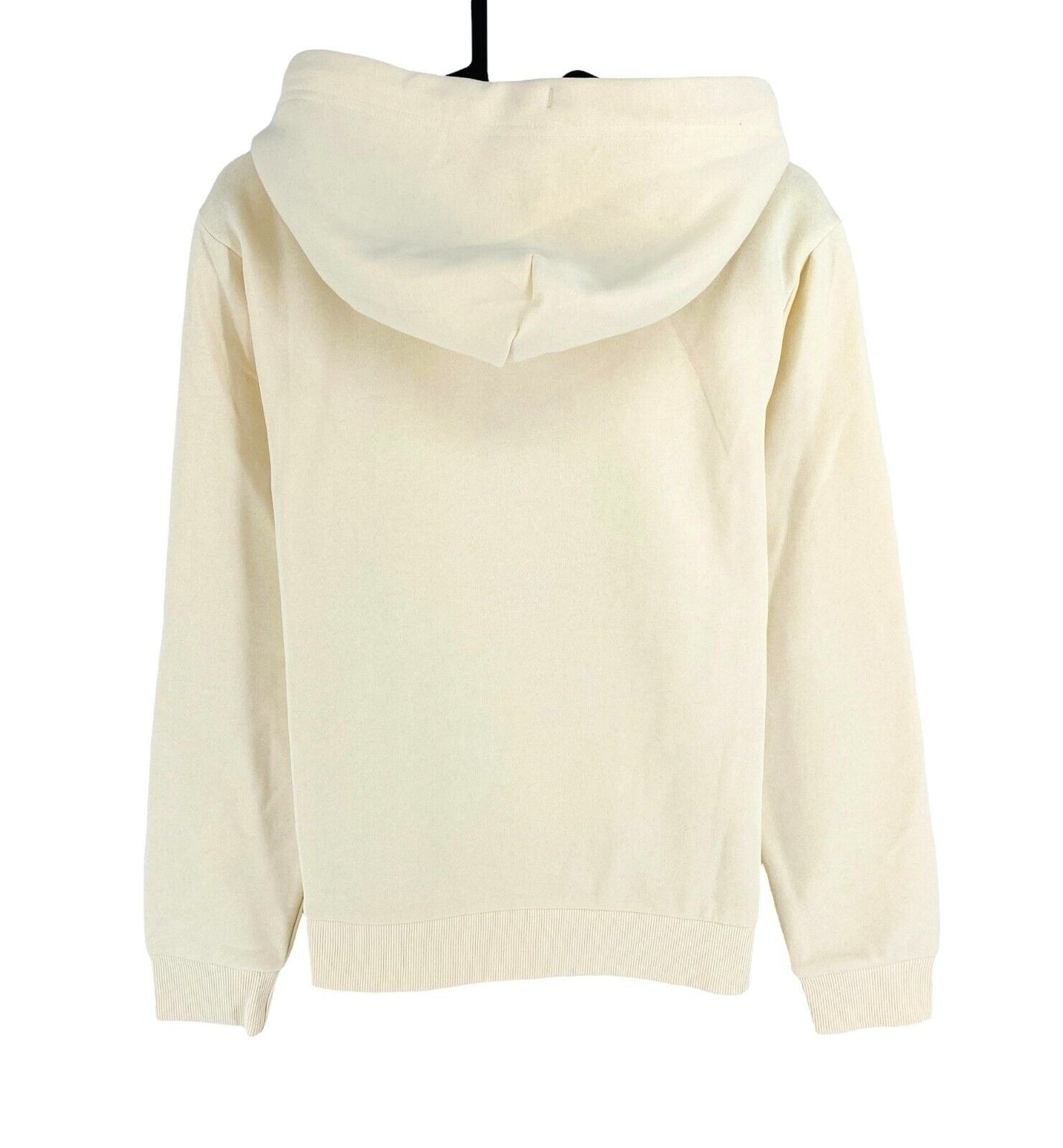 GANT Women Beige Reg Tonal Shield Hoodie Jumper Sweater Size M