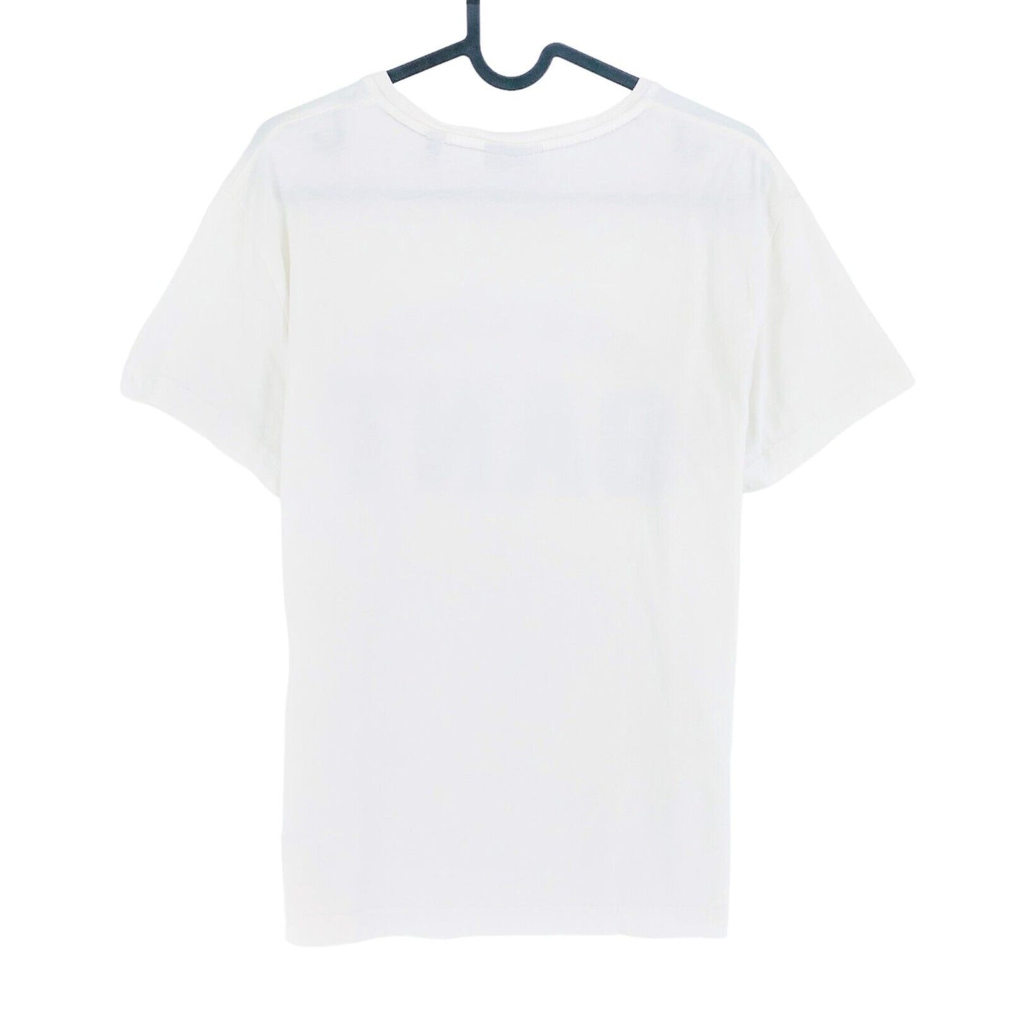 GANT White Logo Crew Neck T Shirt Size M