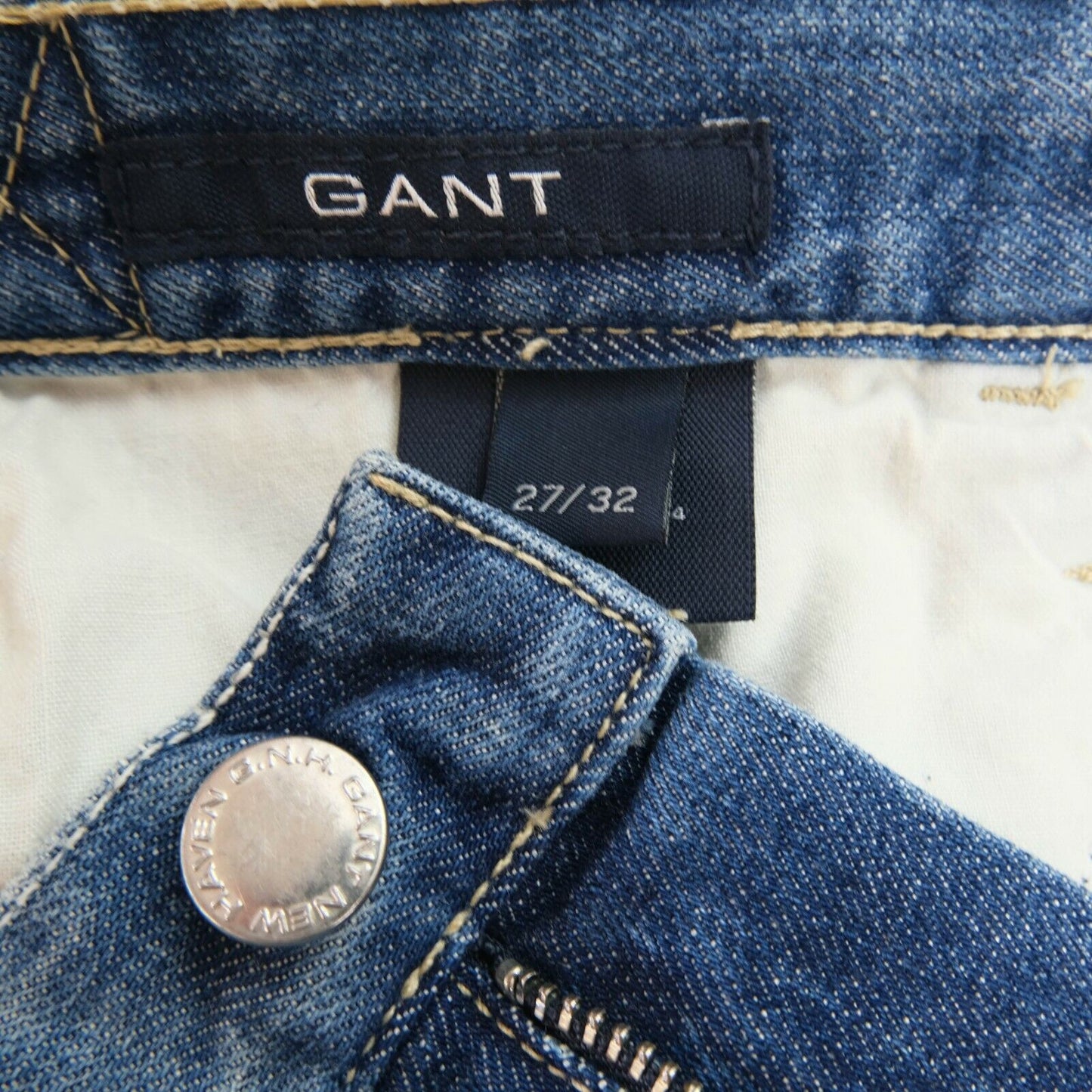 GANT Navy Blue Denim Jeans Size W27 L32