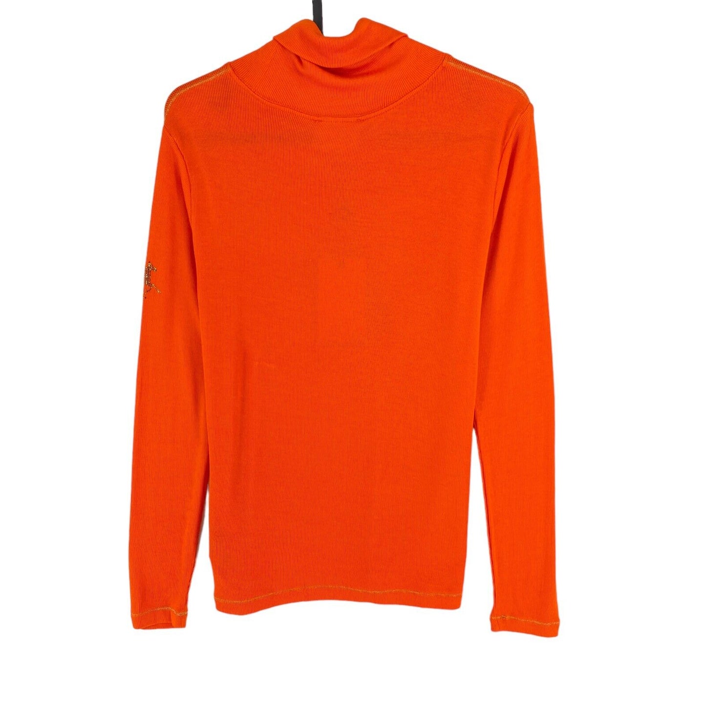 LA MARTINA T-shirt orange à manches longues et col roulé Taille 2 / S