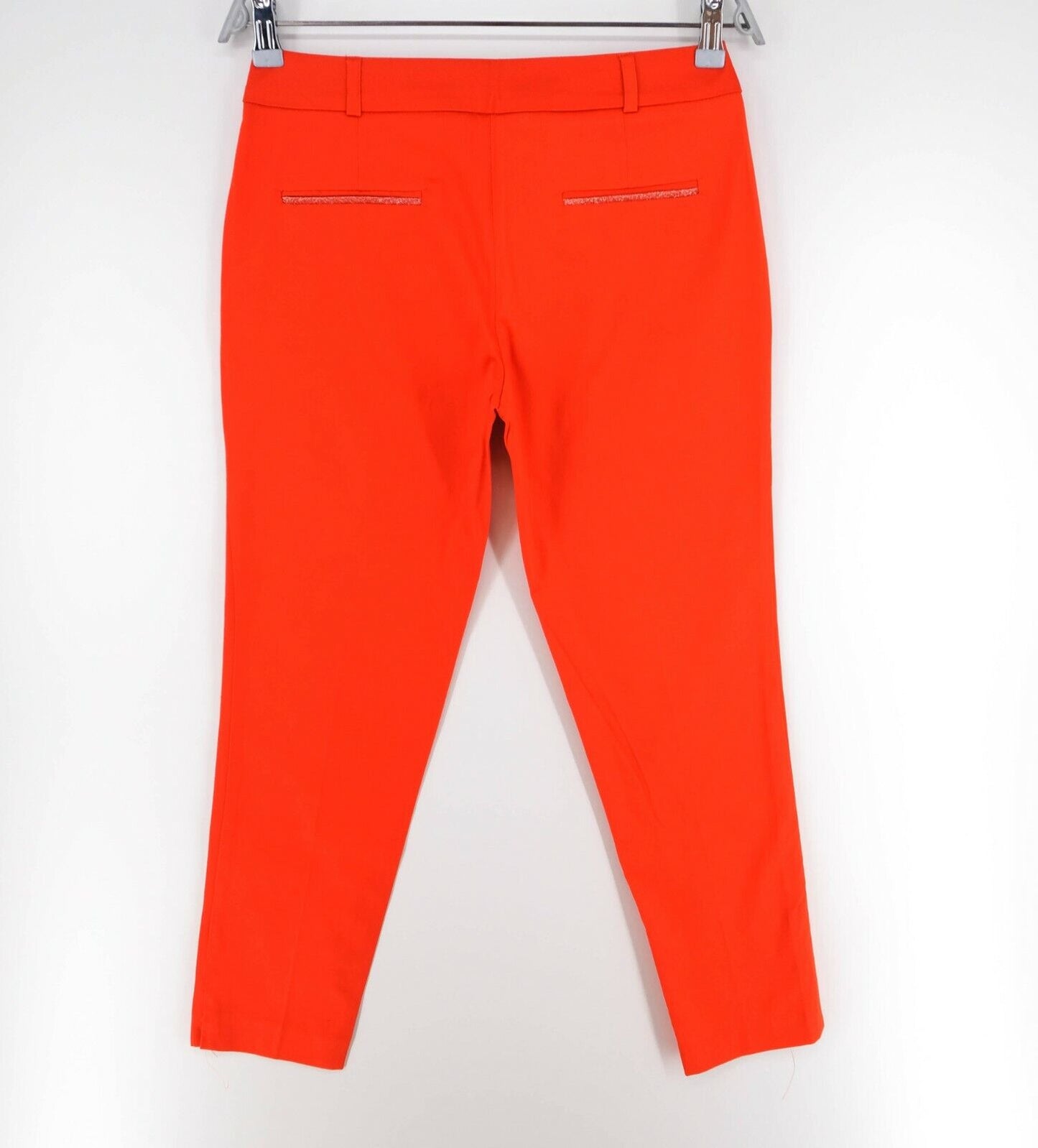 NAF NAF Orange Cropped Chino Pants Trousers Size 36