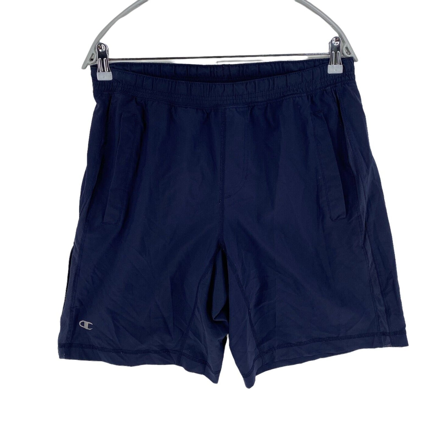 Champion Marineblaue Activewear-Shorts, Größe M W28