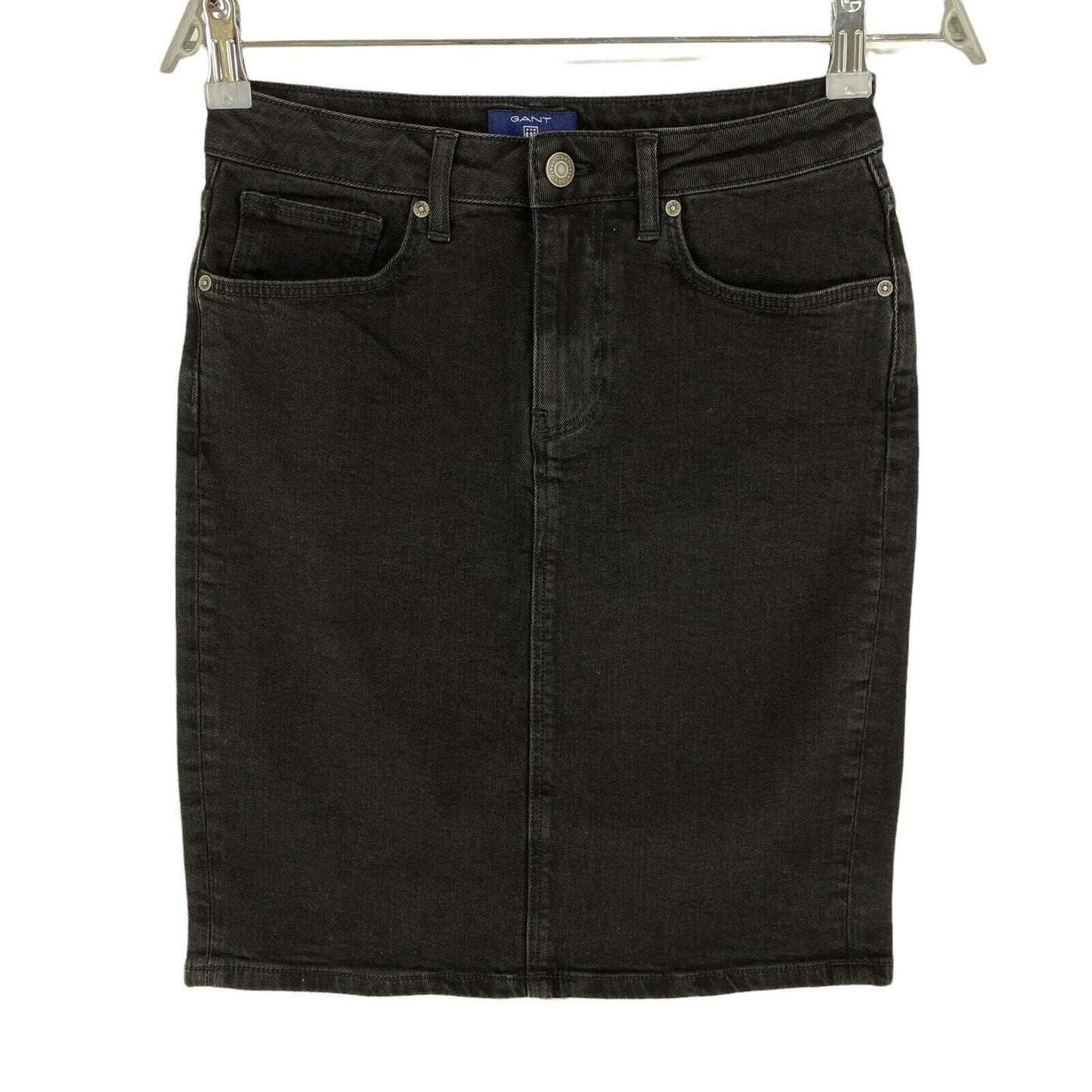 GANT Jupe en jean noir Taille EU 36 UK 10 US 6