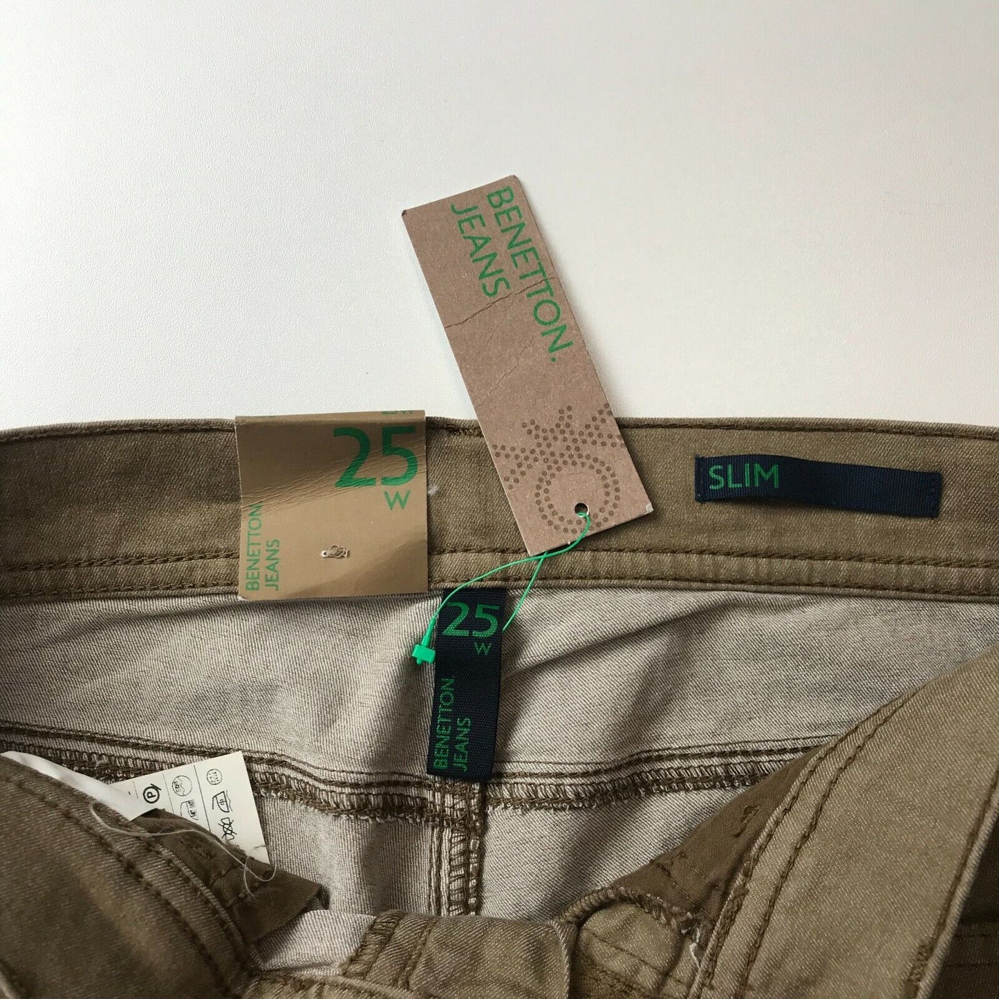 UNITED COLORS OF BENETTON Women Brown Slim Fit Jeans Size W25