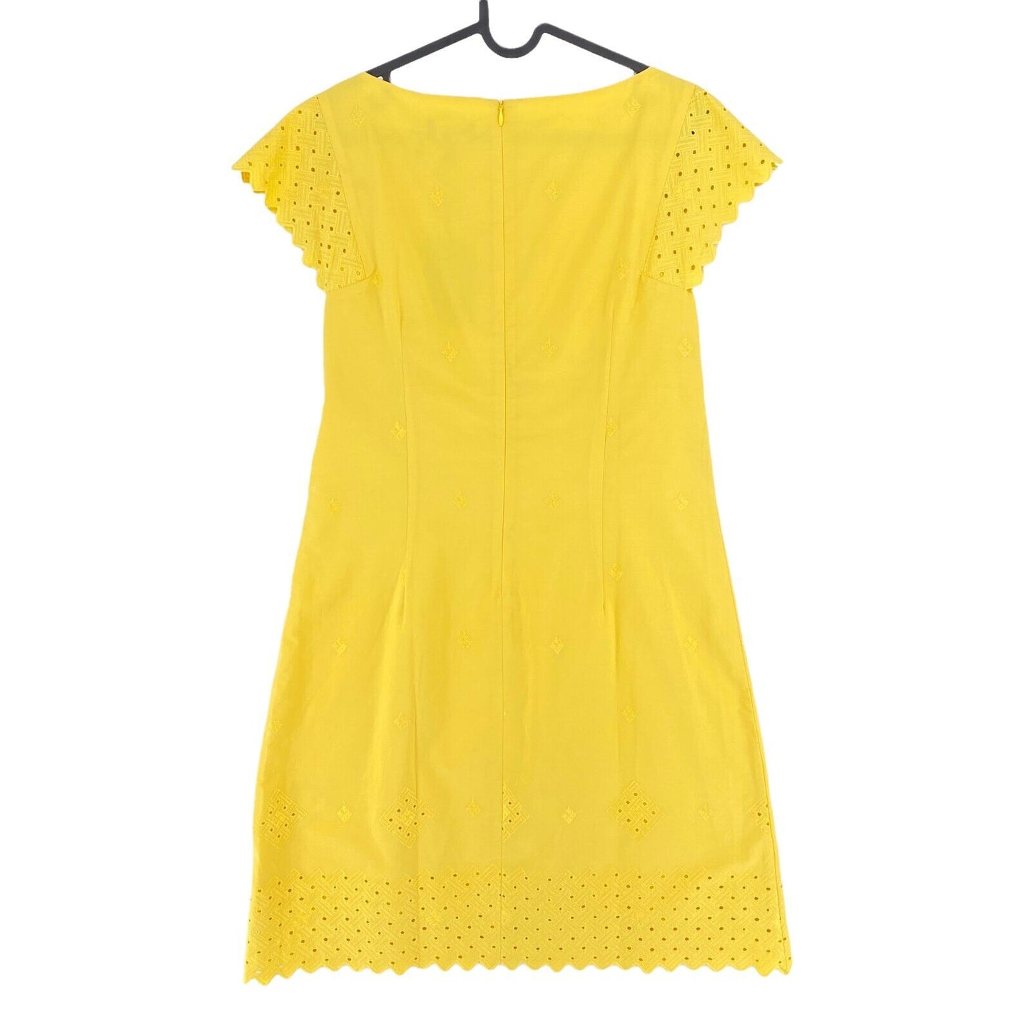 GANT Yellow Broderie Anglaise Dress Size EU 34 36 UK 6 8 US 4 6