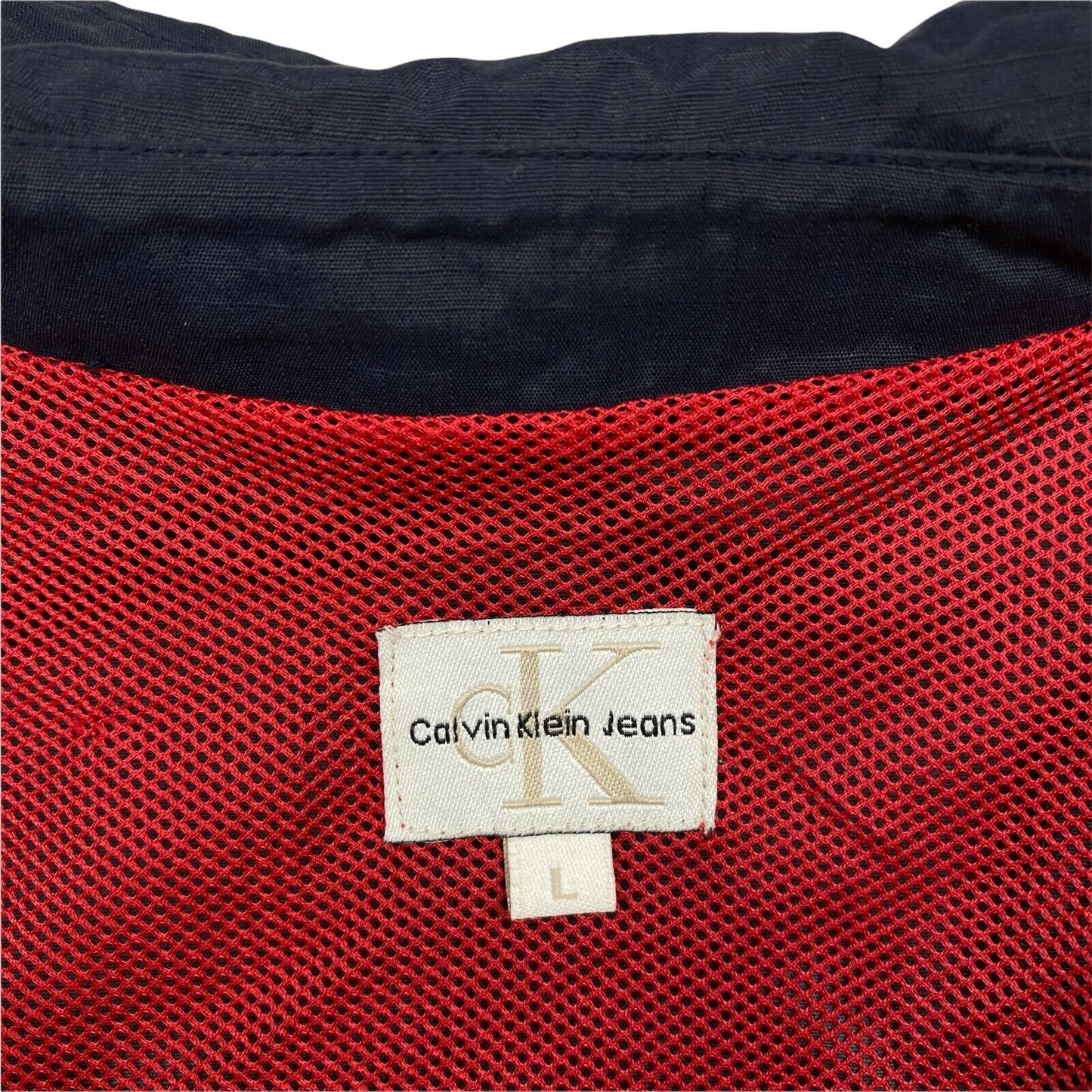 Calvin Klein Jeans Navy Blue Jacket Size L