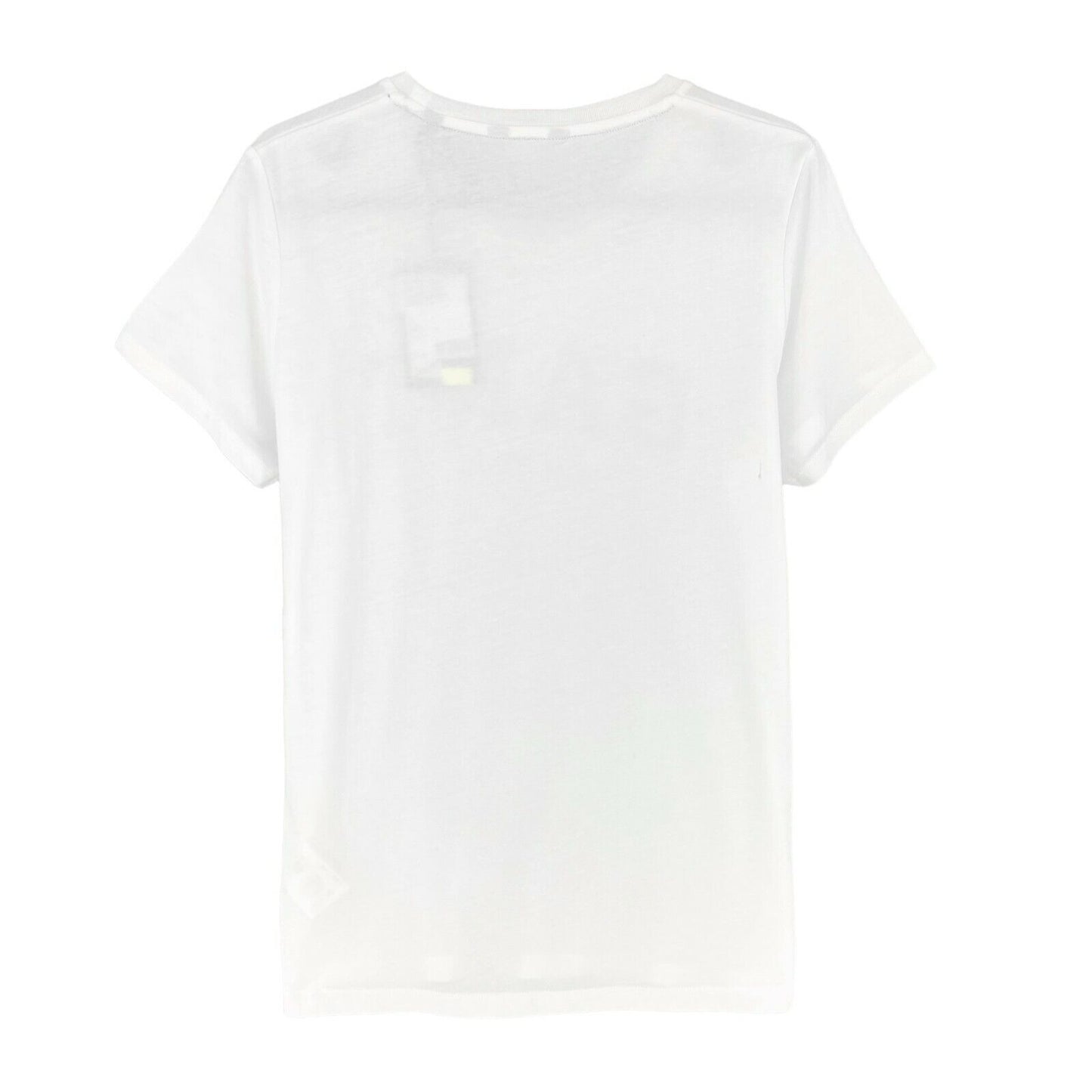 GANT White Logo Crew Neck T Shirt Size M