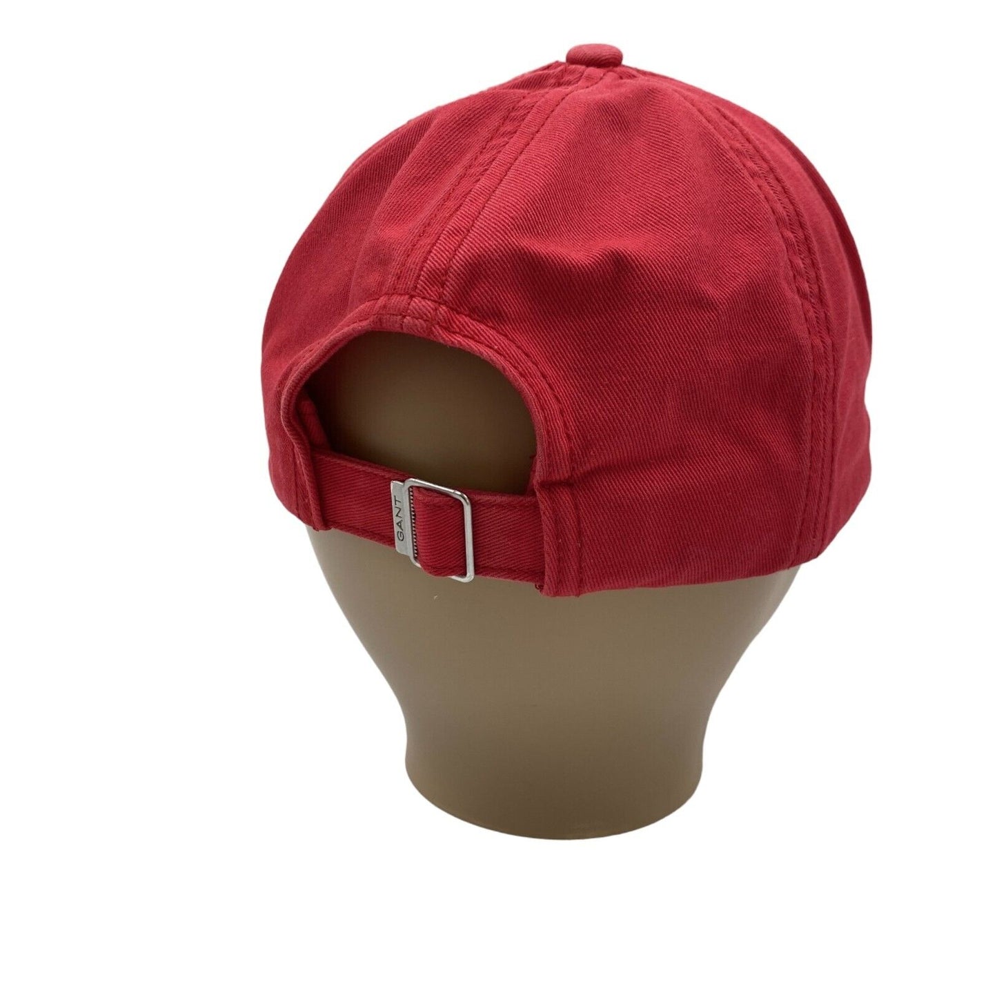 GANT Unisex Adult Red Cotton Logo Baseball Twill Cap Hat Size S / M