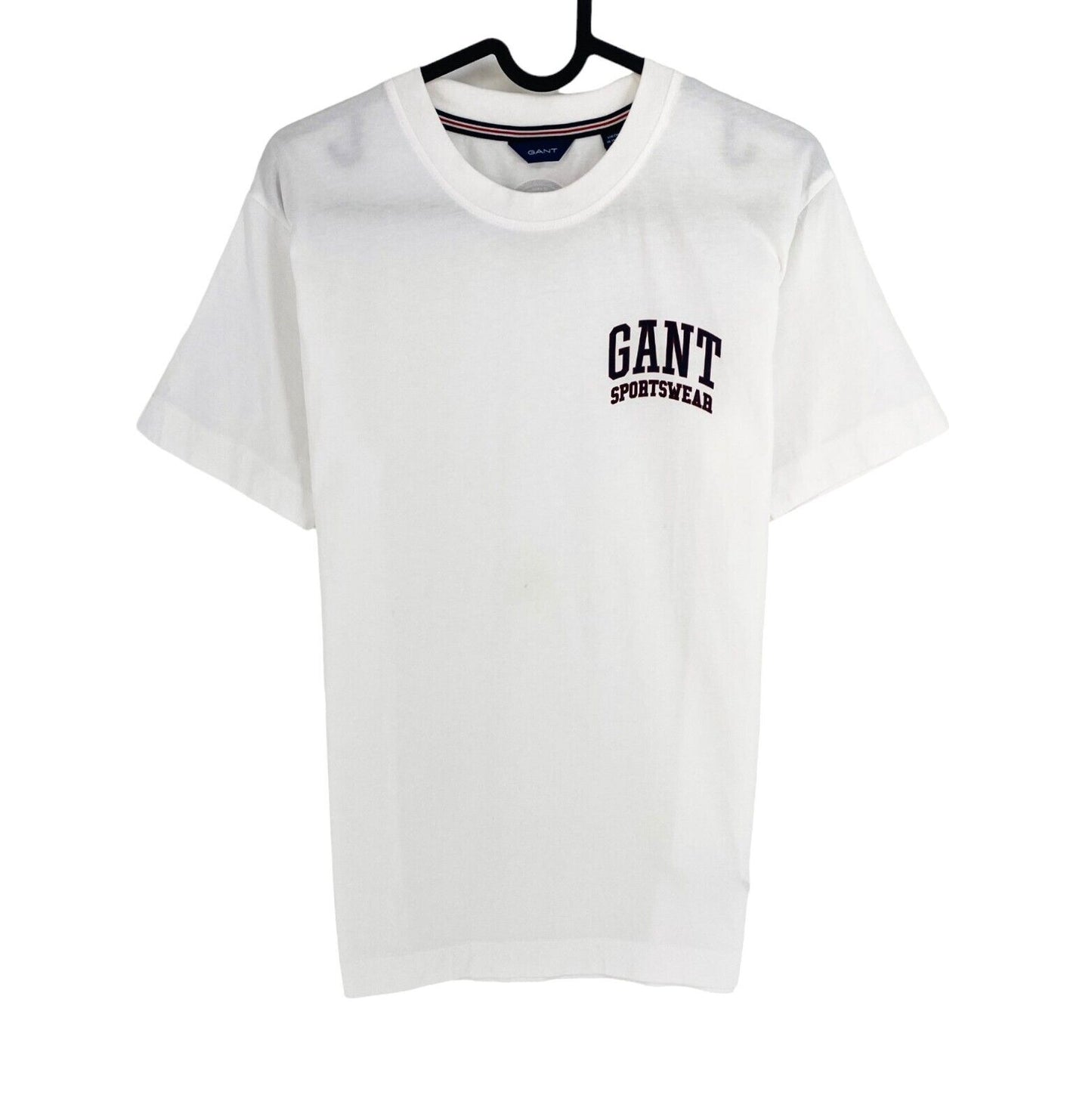 GANT Boys White Crest Shield Crew Neck SS T Shirt Size 16 Years 176 cm