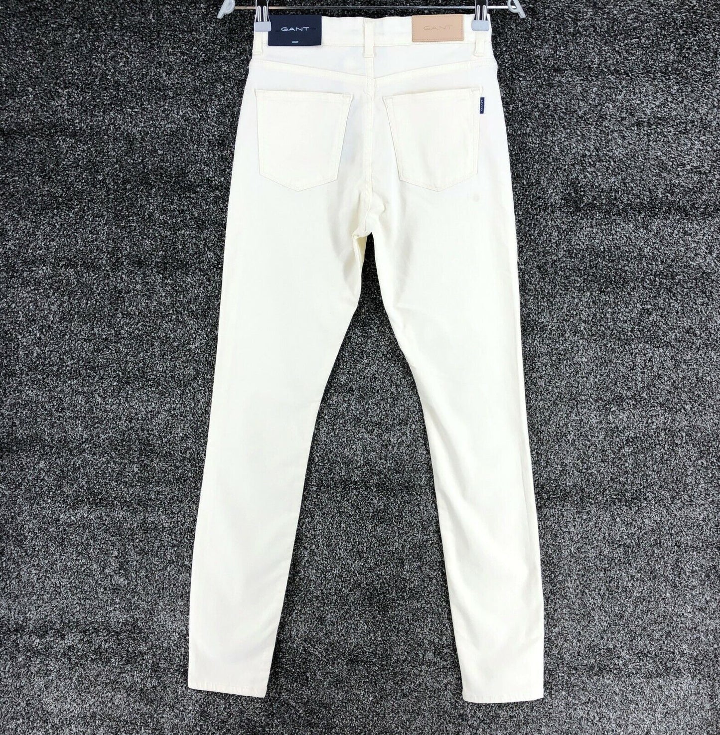 GANT White Satin Skinny Jeans Size W30 L32