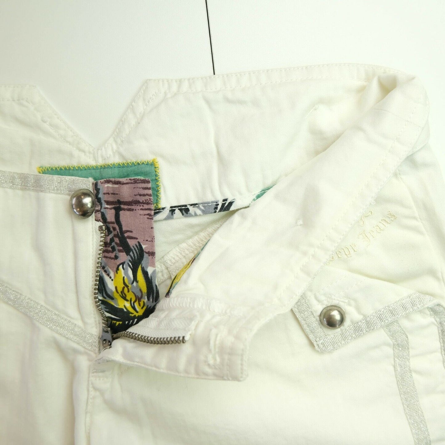 PEPE JEANS London White Capri Pants Trousers Size W27