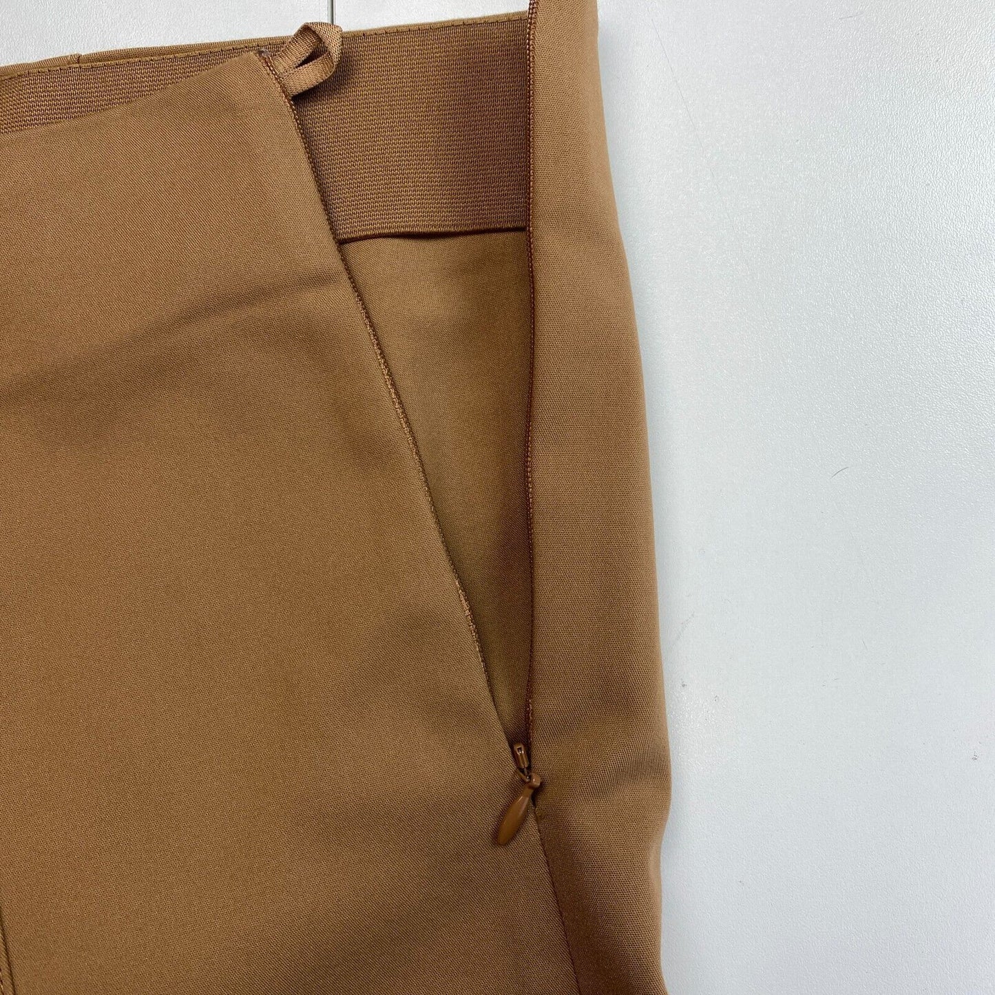 GANT Brown Pin Tuck Skinny Pants Trousers Size EU 40 UK 12 US 10