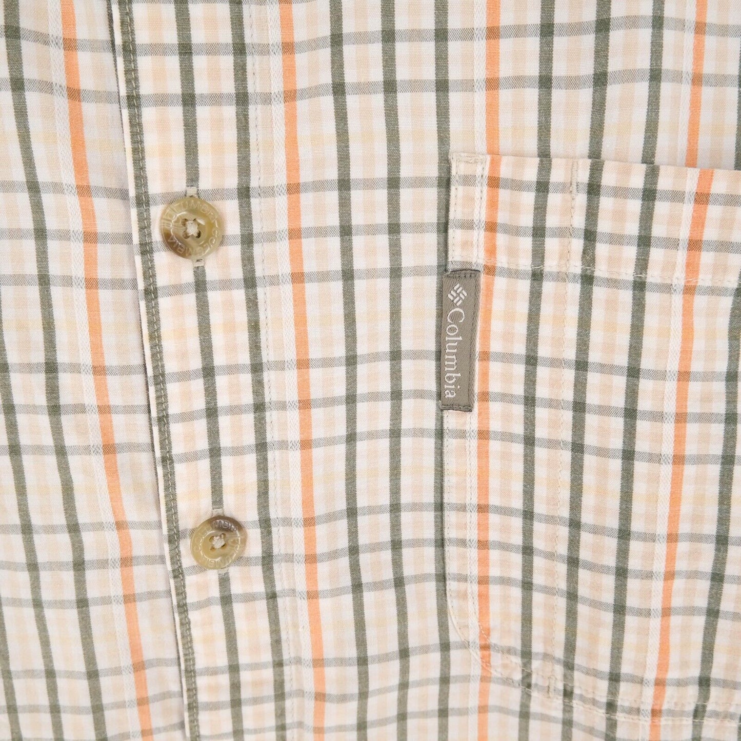 Columbia Coloured Check Print Shirt Size L