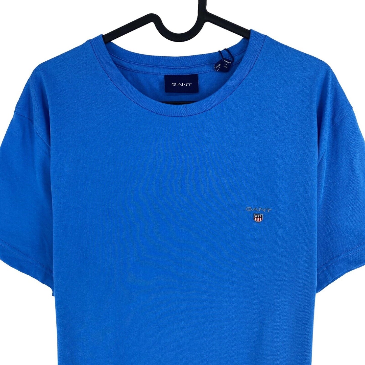 GANT Men Blue Original Crew Neck Short Sleeves T Shirt Size M