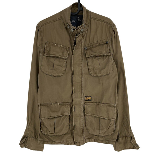 G-STAR RAW Brown 100% Cotton Jacket Size M