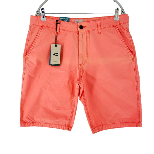 Camel Active HOUSTON Pink Mens Regular Fit Chino Shorts W34