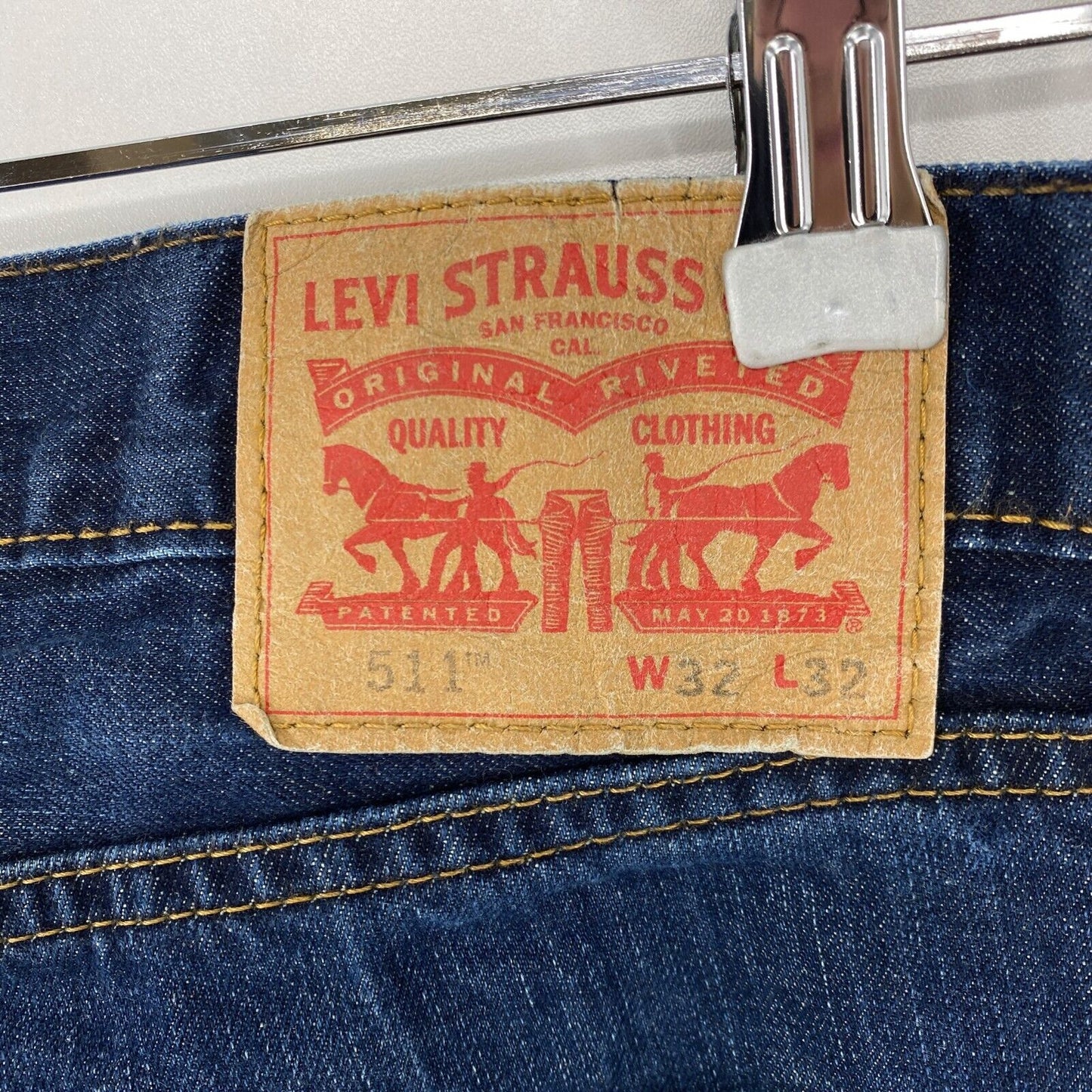 Levi's 511 Dark Blue Slim Fit Jeans W32 L32