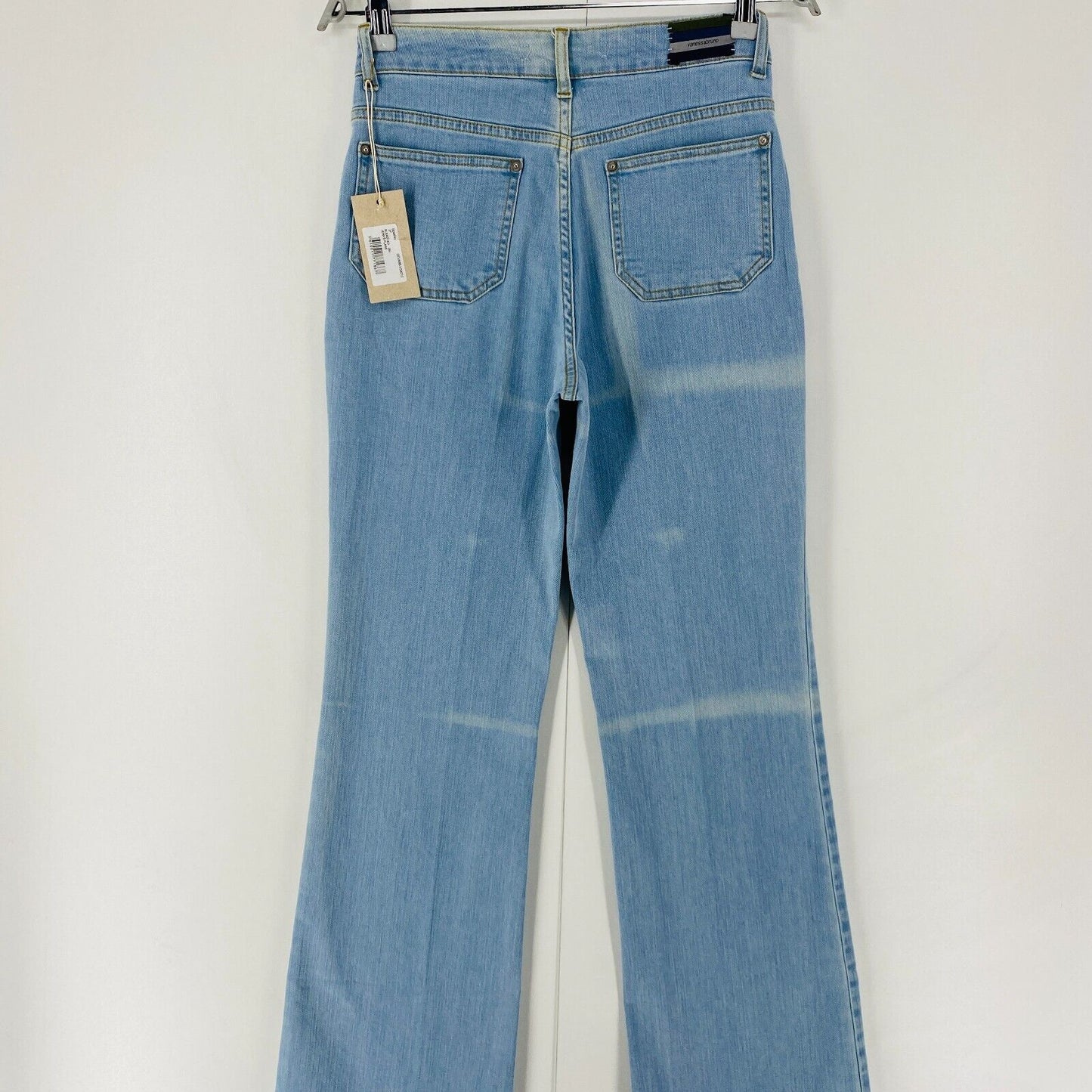 VANESSA BRUNO Women Blue Regular Flared Fit Jeans Size W27